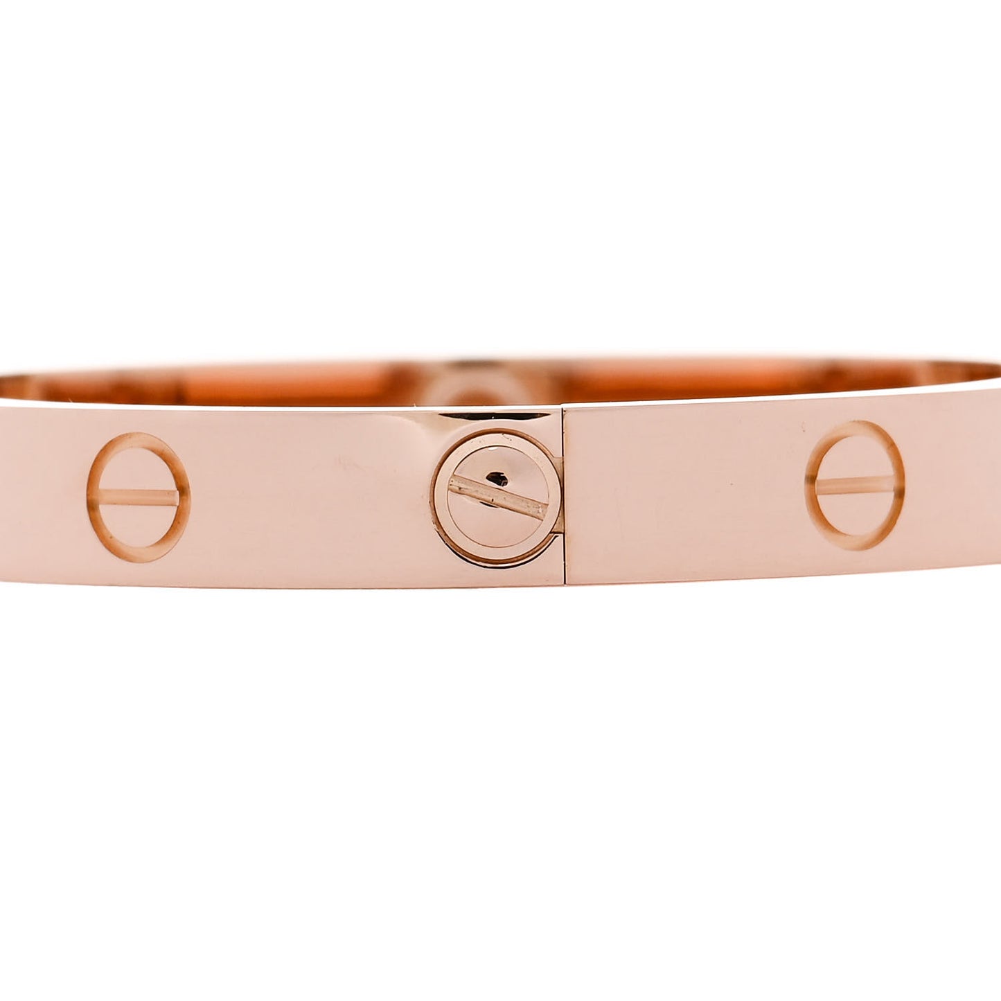 18K Pink Gold LOVE Bracelet 15