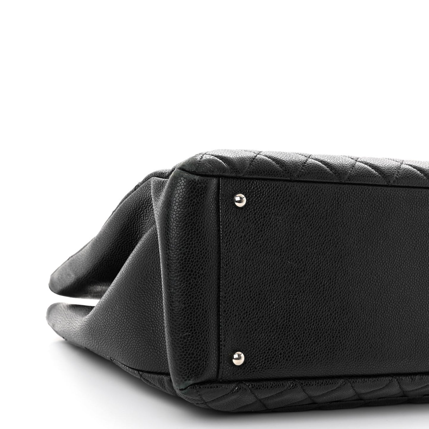 Caviar Quilted XL Grand Shopping Tote GST Black