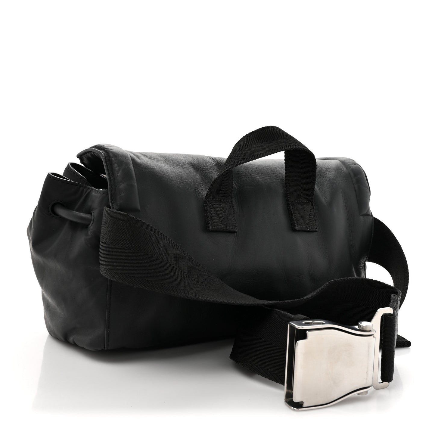 Nappa Beak Belt Bag Black