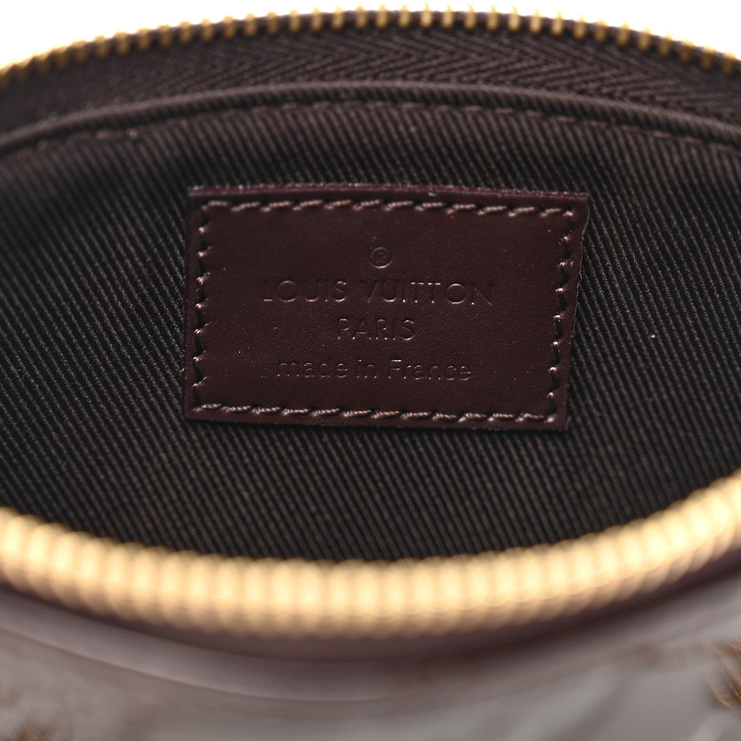 Louis Vuitton Vernis Monogram Mini Pochette Accessories Amarante 6 of 6