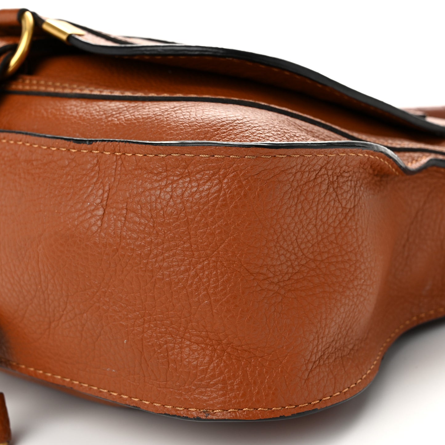 Calfskin Small Marcie Satchel Tan