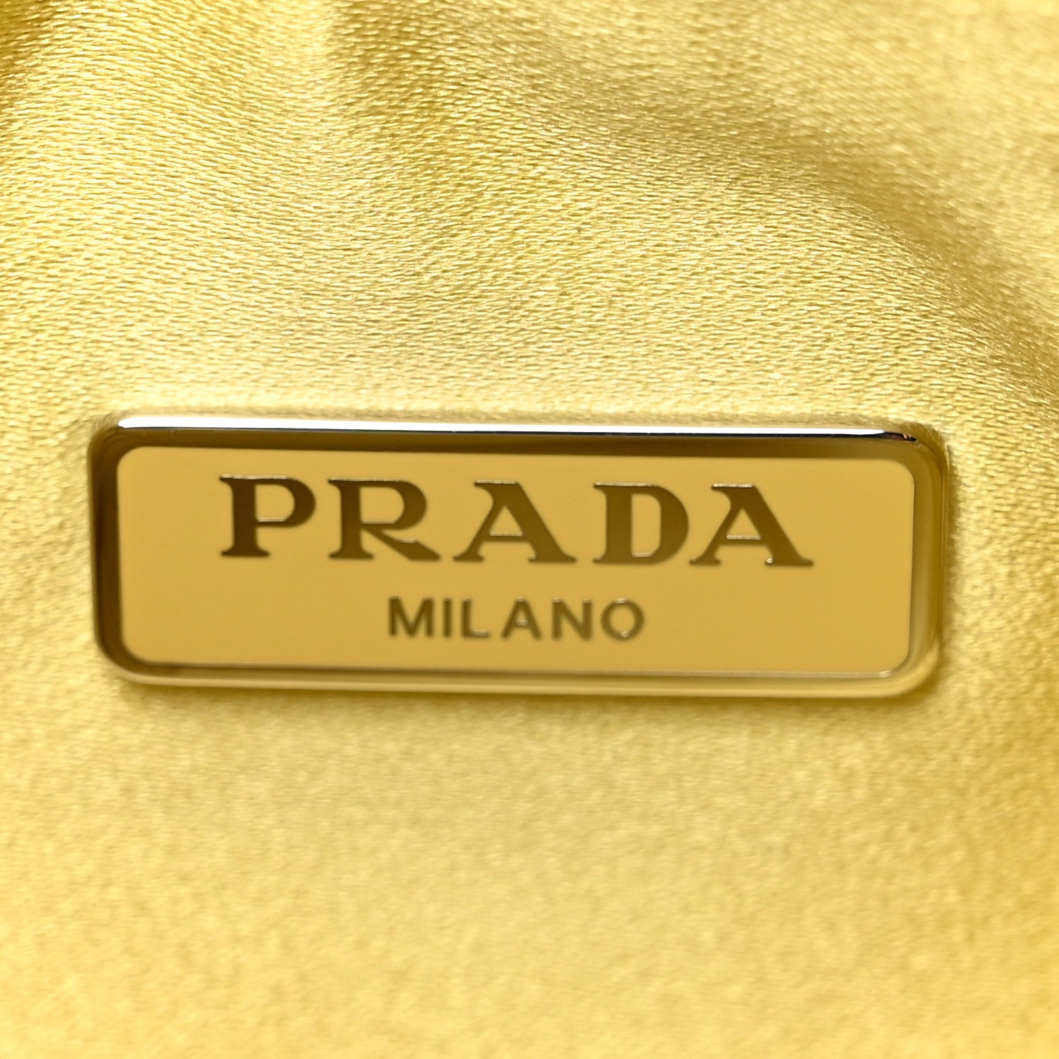 Prada Satin Crystal Re-Edition 2005 Shoulder Bag Ananas 6 of 9
