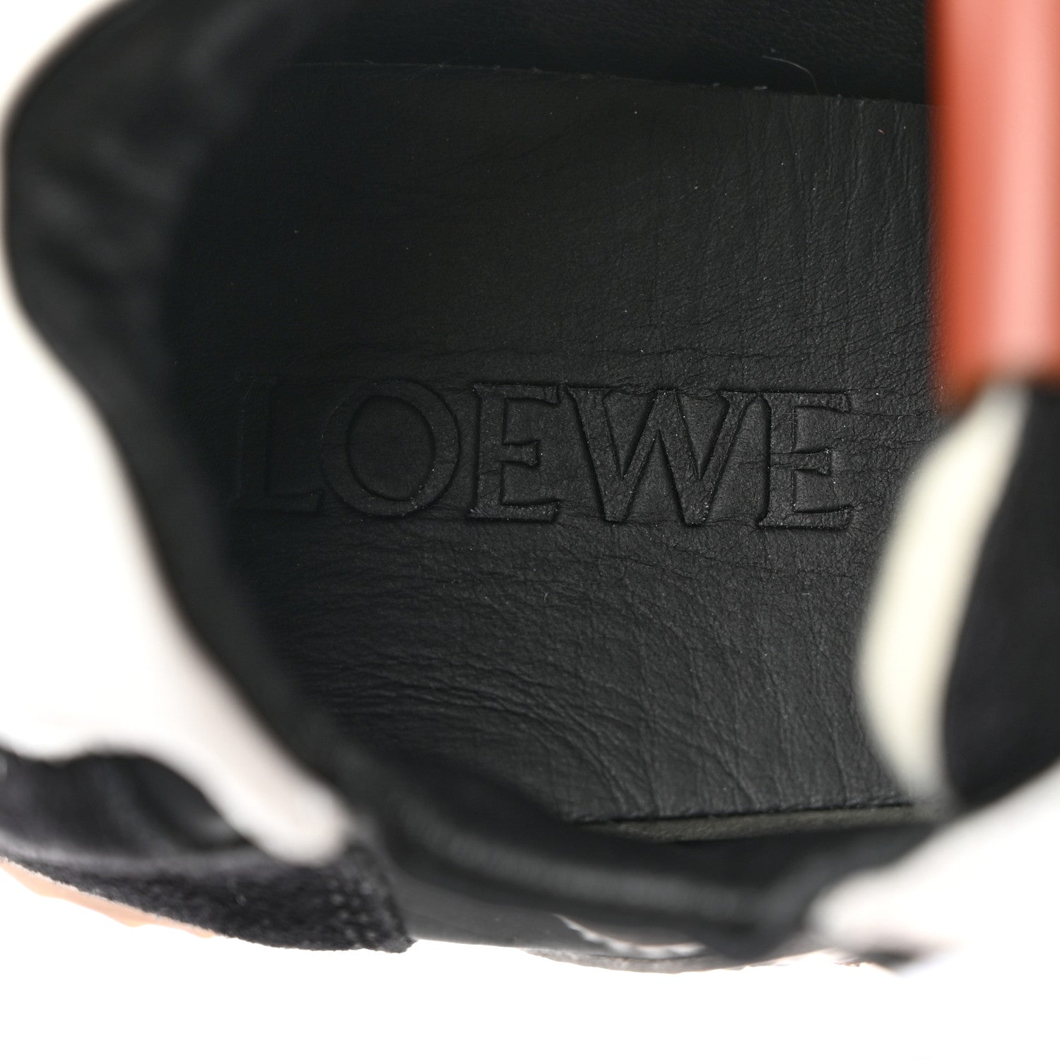 Loewe Nylon Suede Flow Runners Sneakers 39 Black Brown 6 of 8