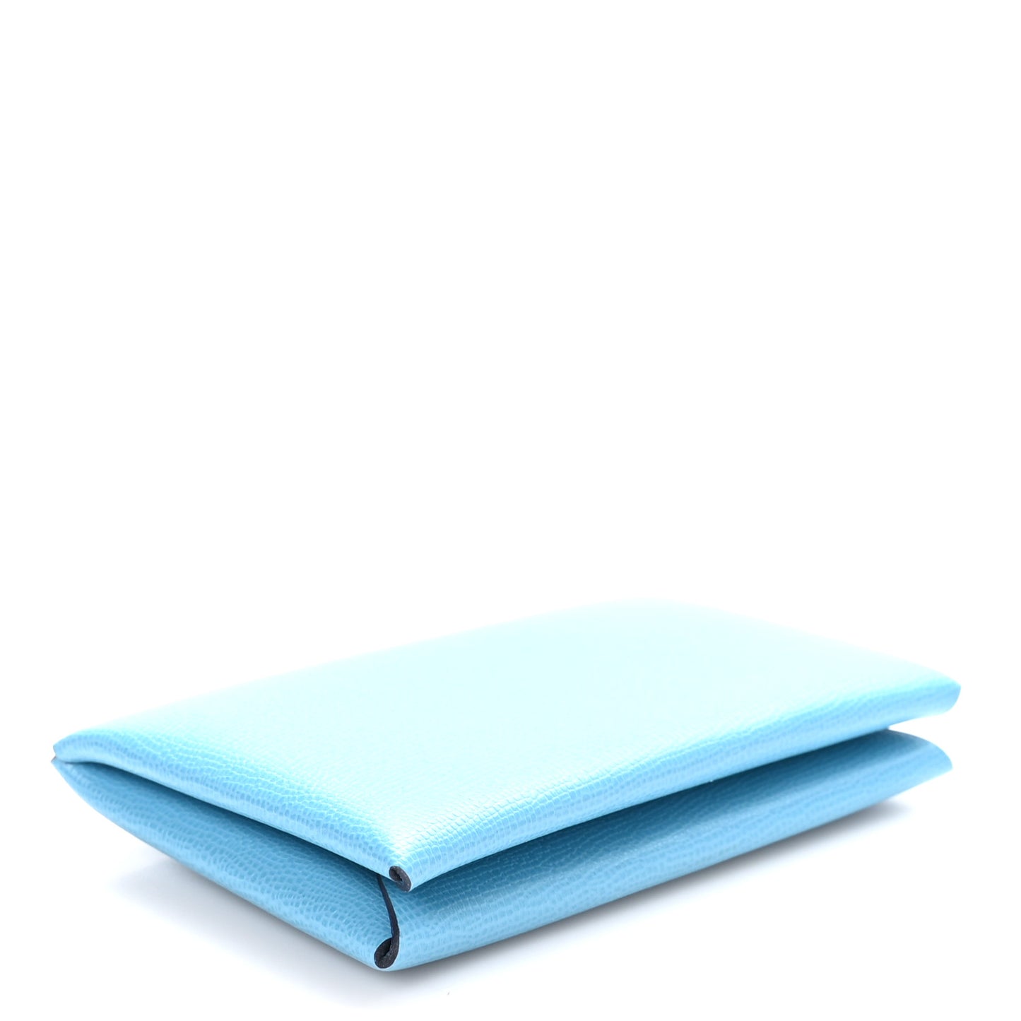 Epsom Calvi Card Case Celeste