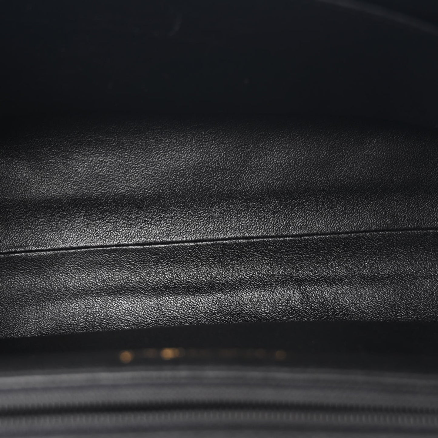 Calfskin Quilted Chevron In The City Bag Black