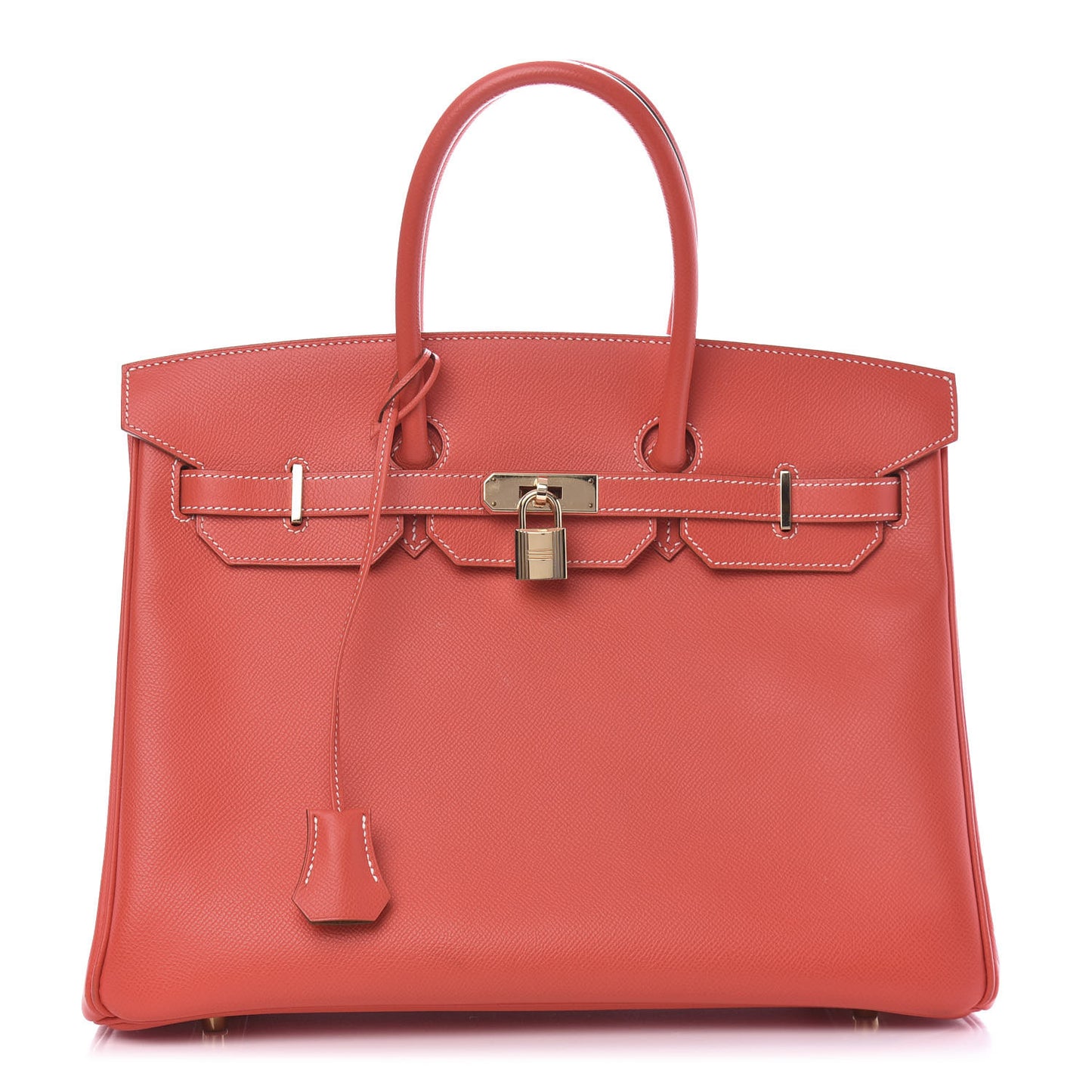 Epsom Candy Birkin 35 Rose Jaipur Gold