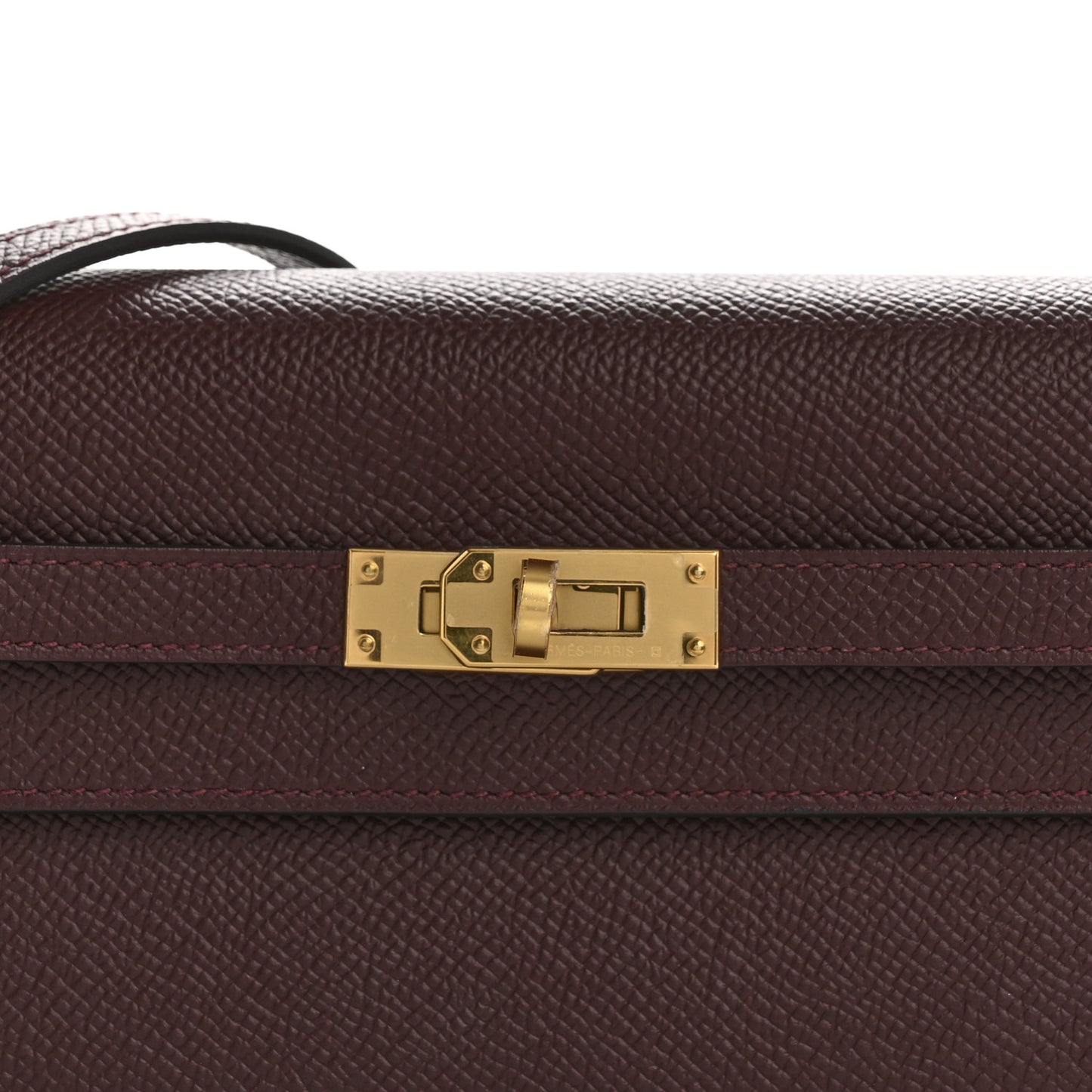 Epsom Kelly Wallet To Go Bordeaux
