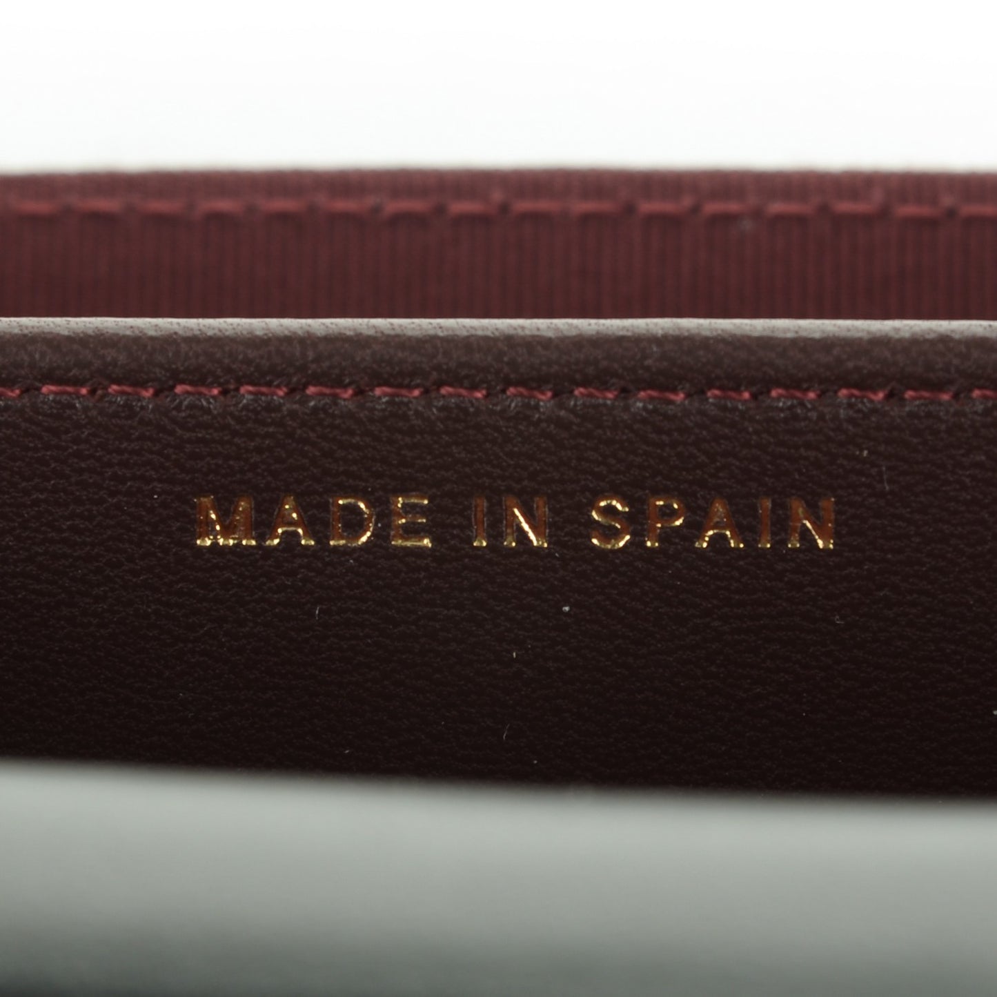 Lambskin Quilted Flap Card Holder Wallet Black