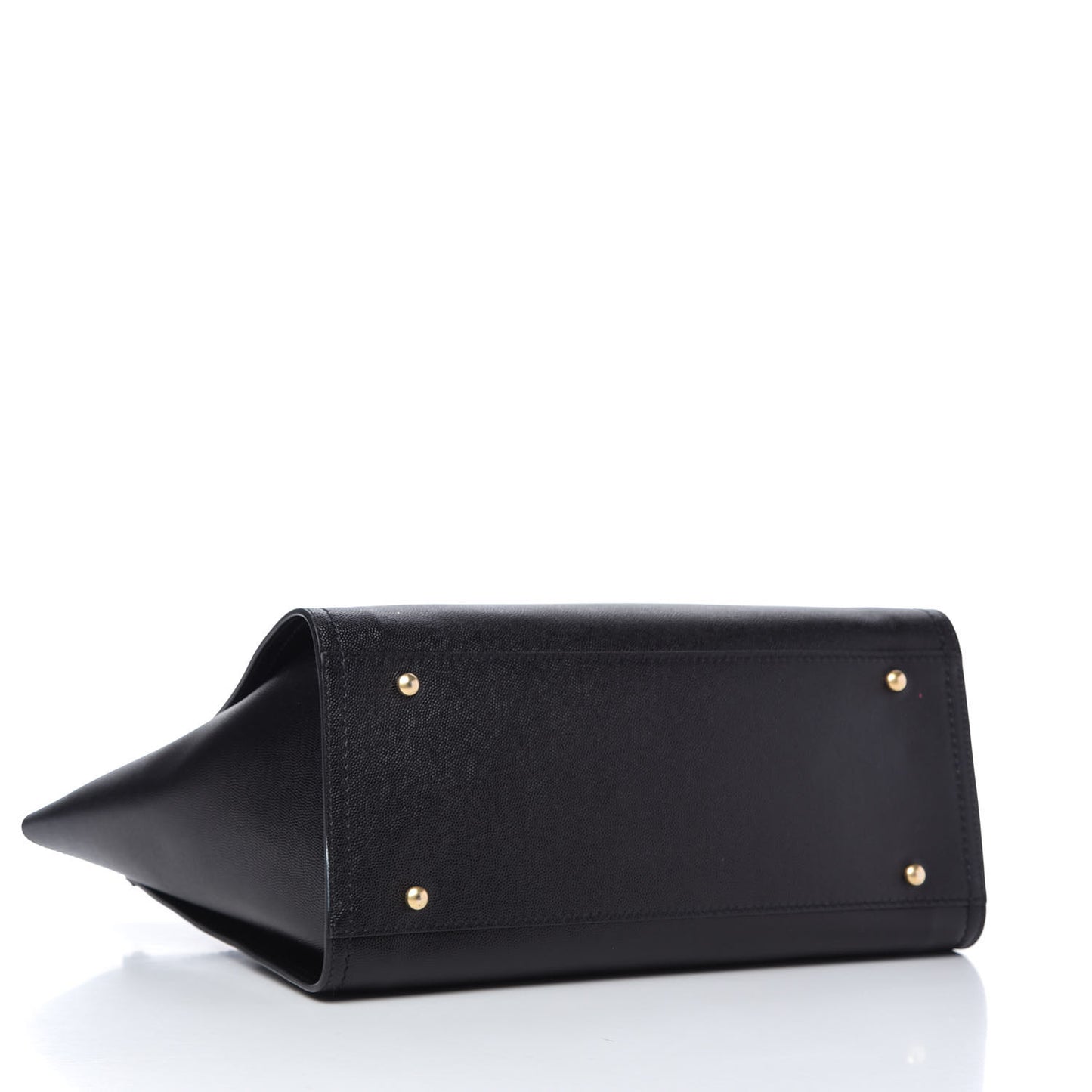 Caviar Small Studded Deauville Tote Black