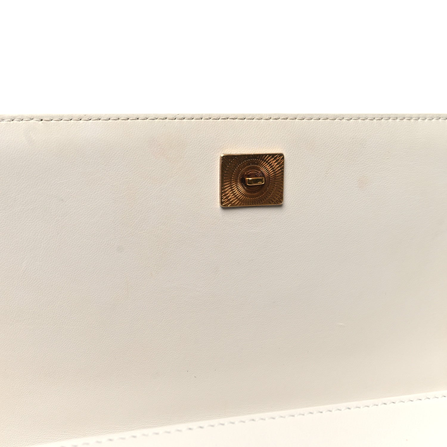 Dolce & Gabbana DOLCE & GABBANA Calfskin Medium Devotion Crossbody Bag White 9 of 10