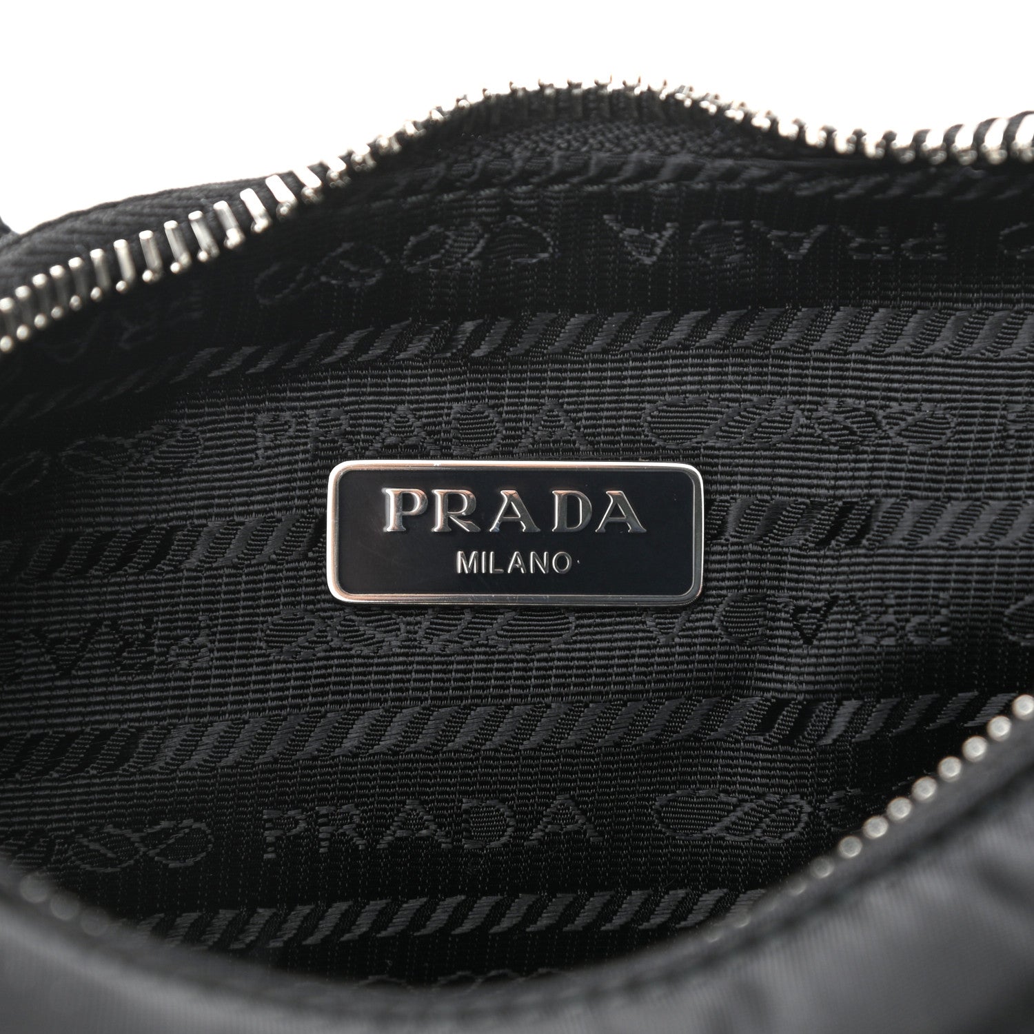 Prada Nylon Re-Edition 2005 Shoulder Bag Black 6 of 11