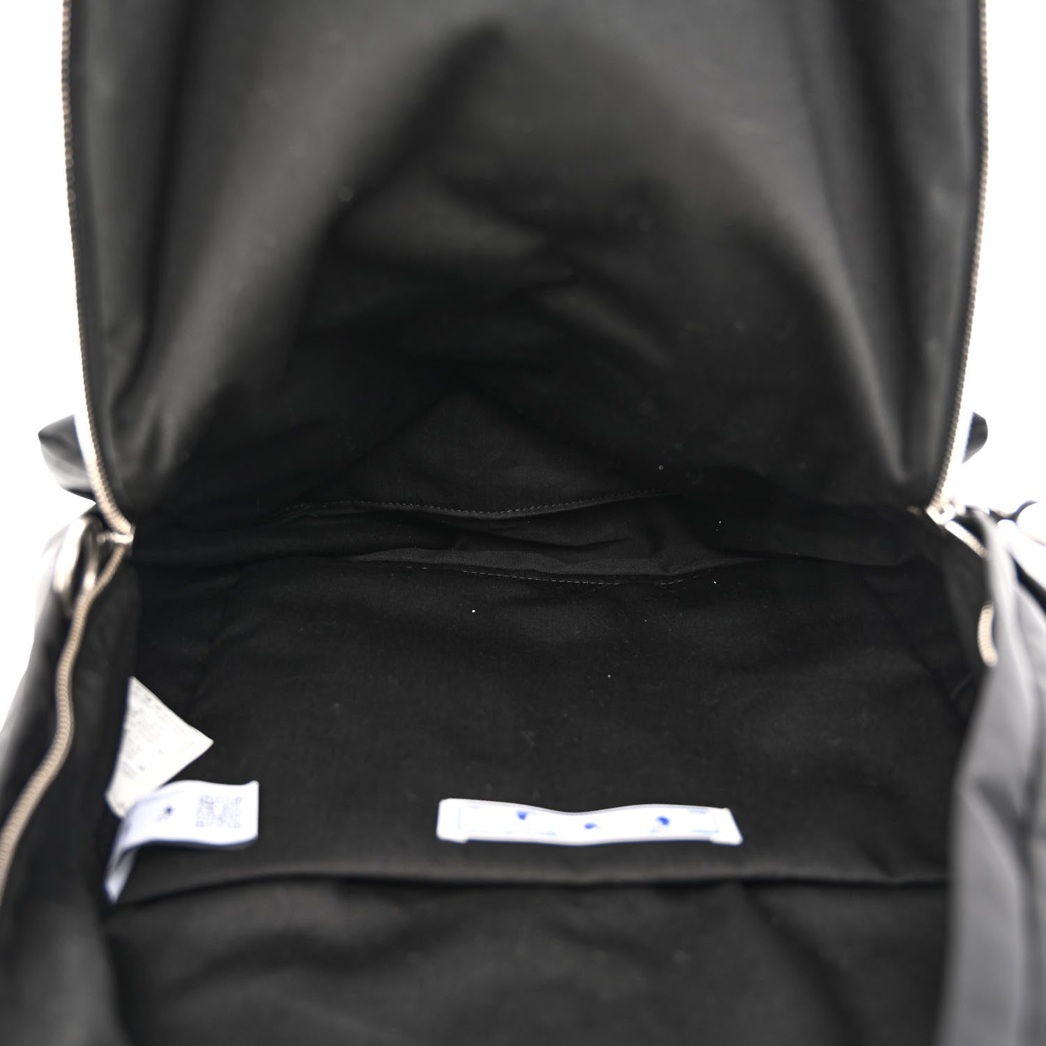 Off-White Canvas Logo Backpack Black Fuchsia 5 of 10