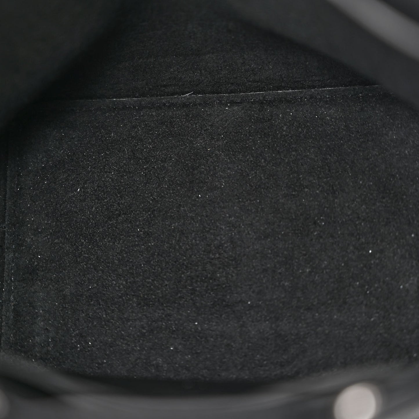 Calfskin Nano Lockme Bucket Black