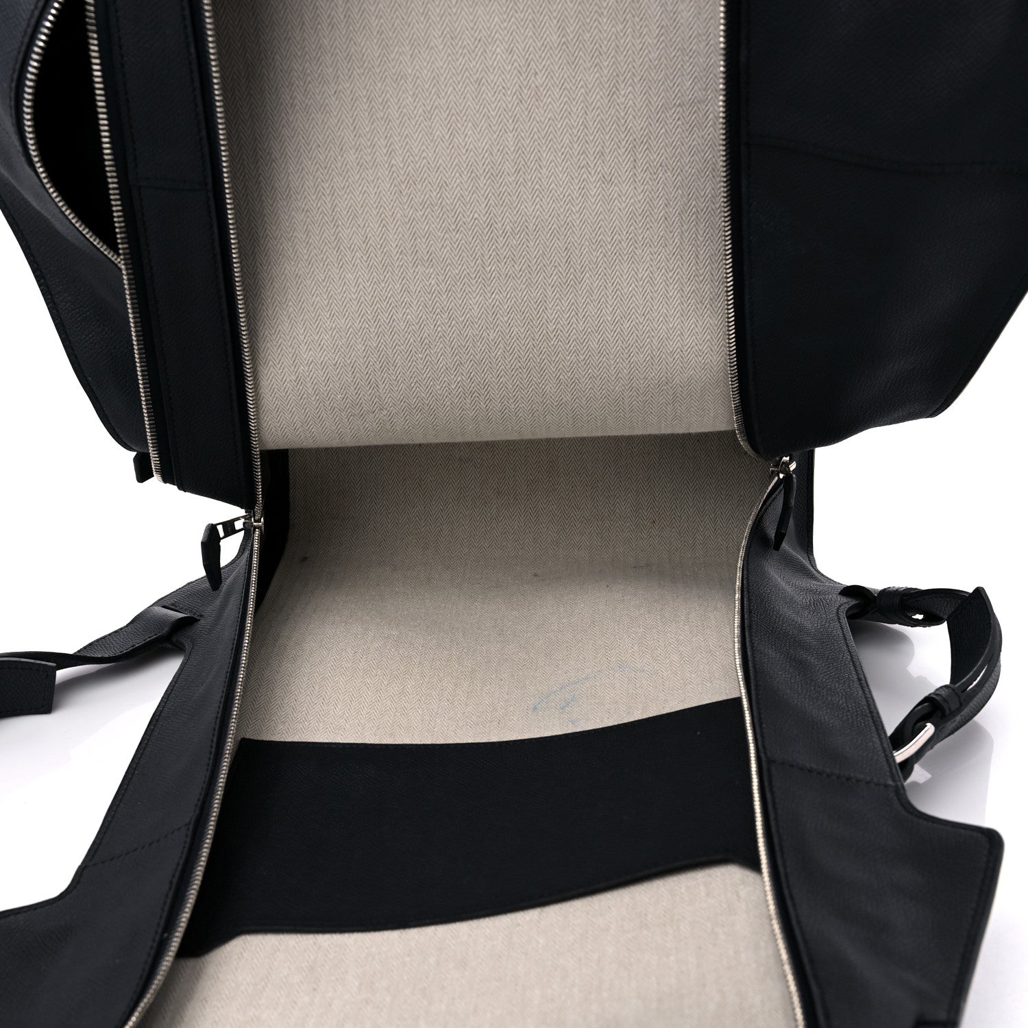 Hermes Grained Monsieur Cityback 27 Dark Navy Blue 5 of 14