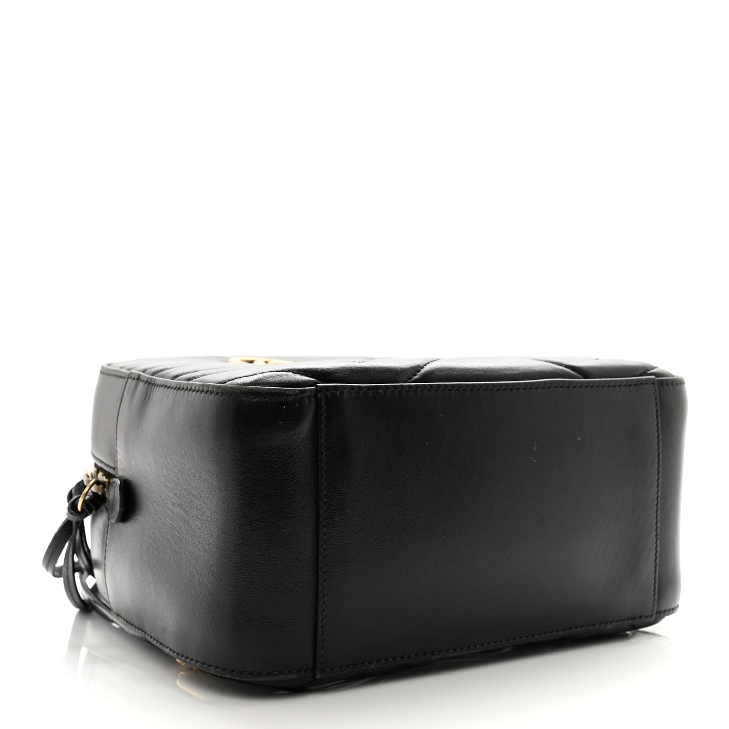 Calfskin Matelasse GG Marmont Dome Backpack Black