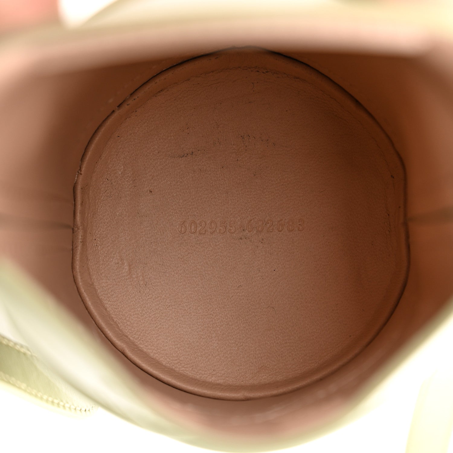 Alexander McQueen Calfskin Mini Curve Bucket Bag Sage 5 of 12