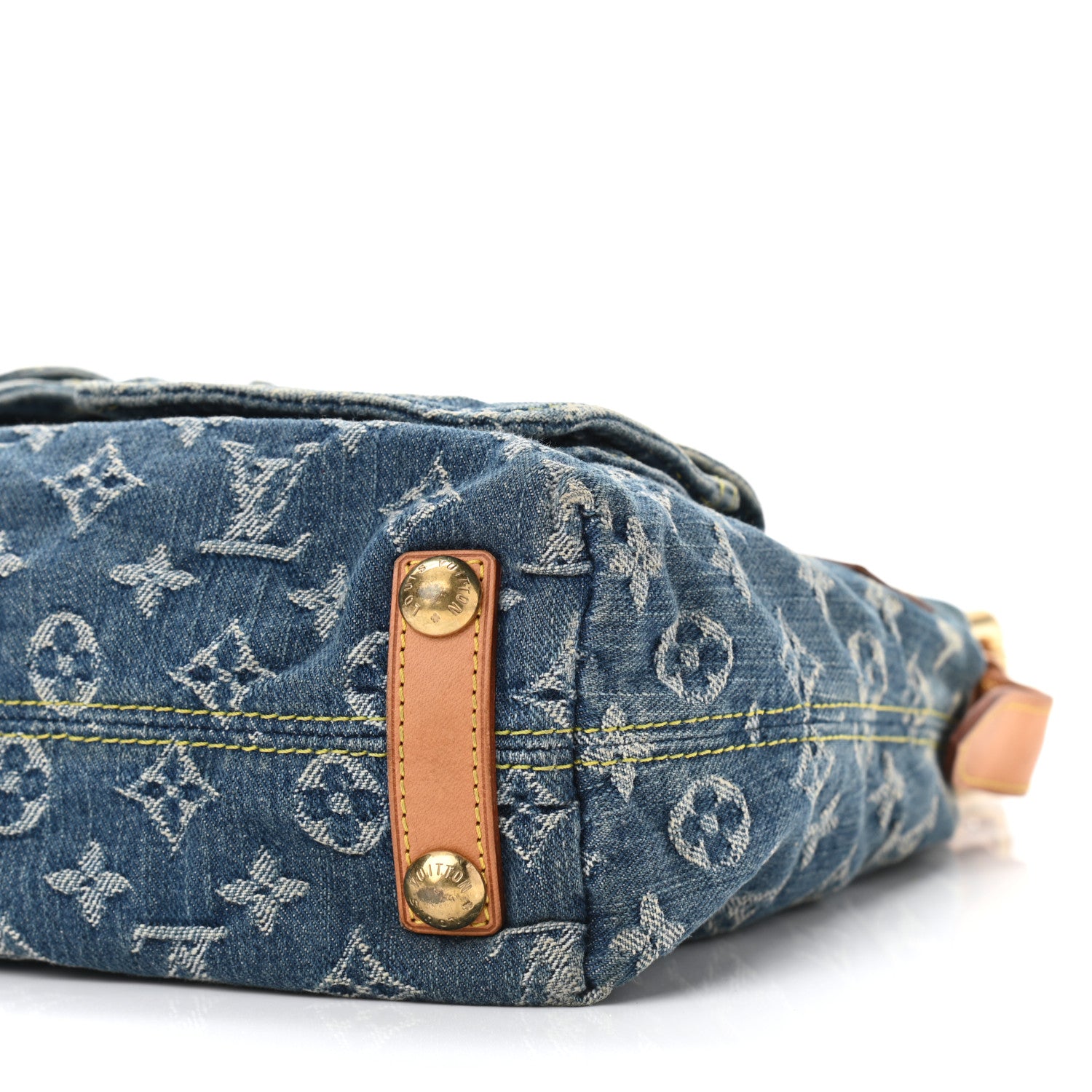 Louis Vuitton Monogram Denim Baggy PM Blue 12 of 12