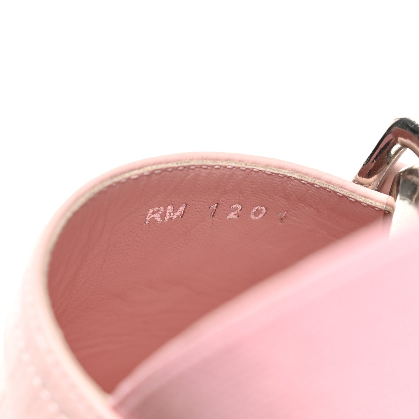 Calfskin G Chain Slingback Mules 37.5 Pink