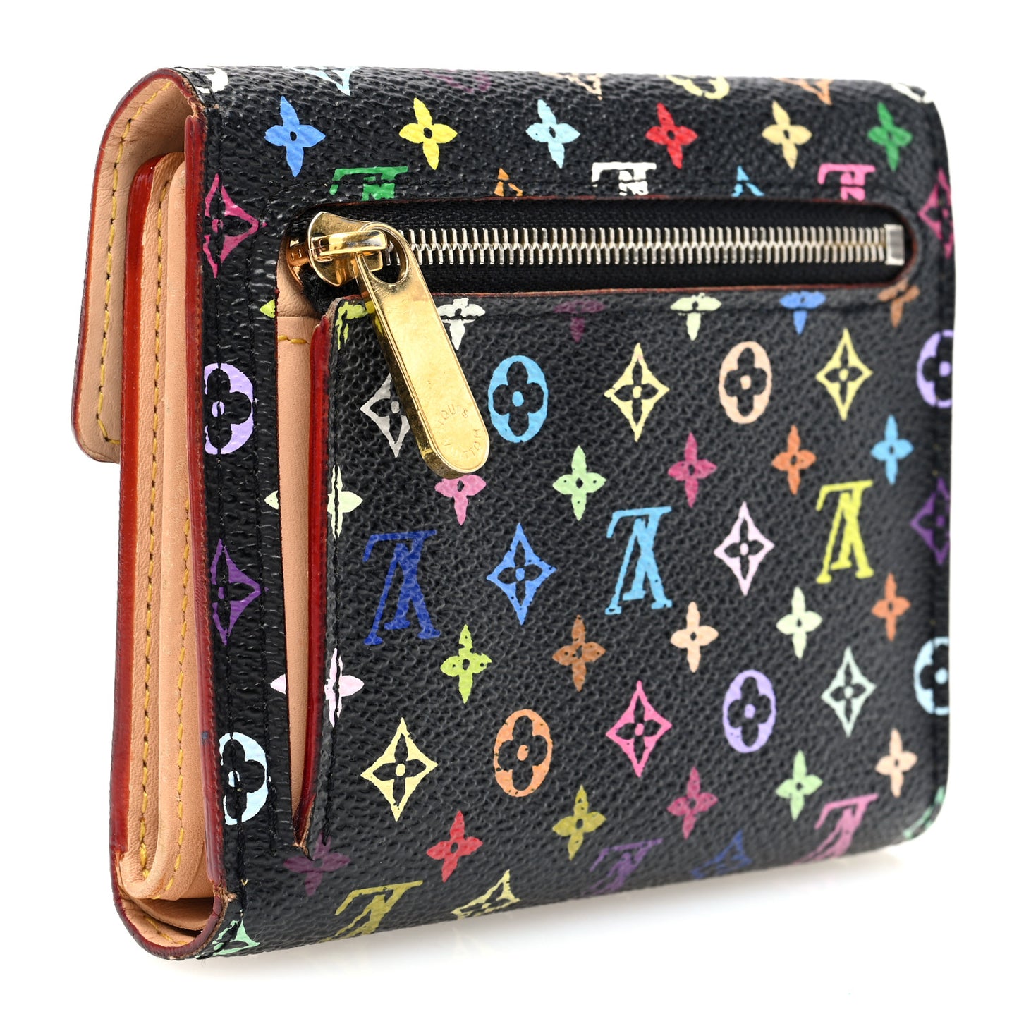 Monogram Multicolor Koala Wallet Black