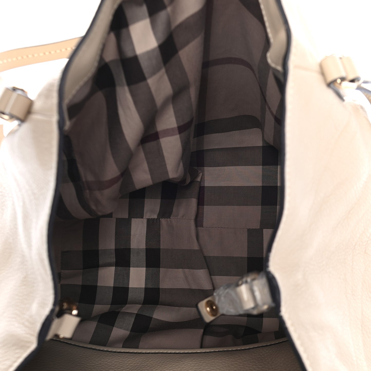 Grainy Calfskin Medium Canterbury Tote Trench