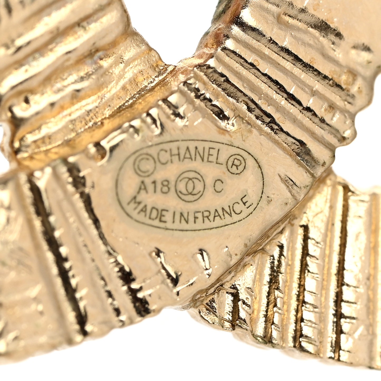 CC Owl Brooch Gold Black