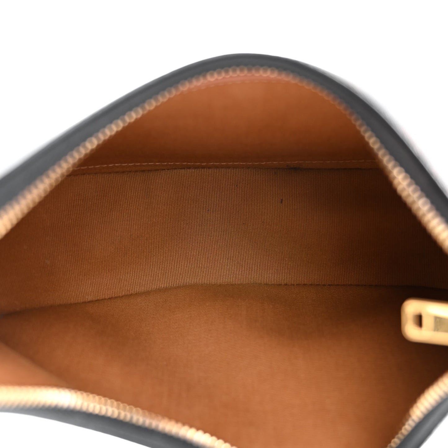 Triomphe Canvas Calfskin Ava Shoulder Bag Tan