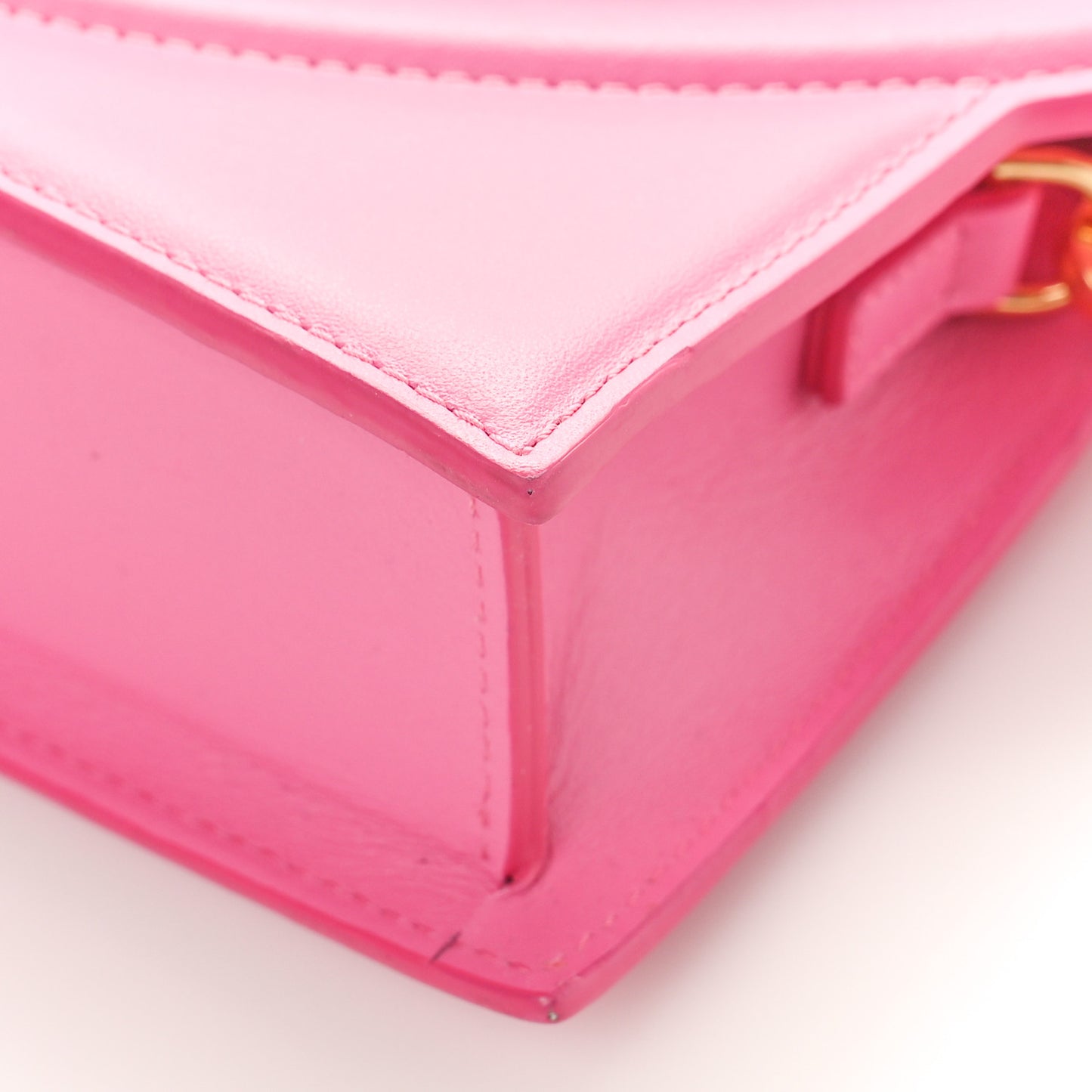Smooth Calfskin Le Sac Rond Pink