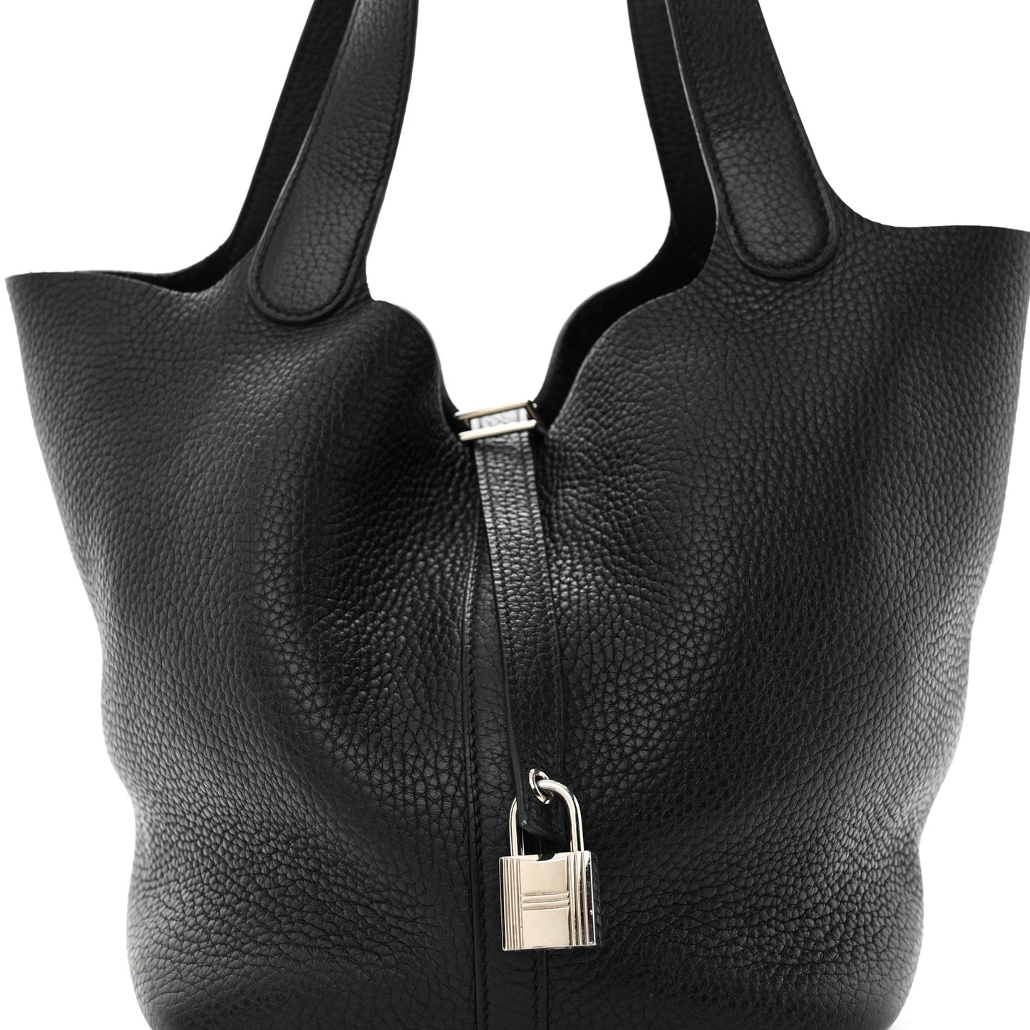 Taurillon Clemence Picotin Lock 22 MM Black