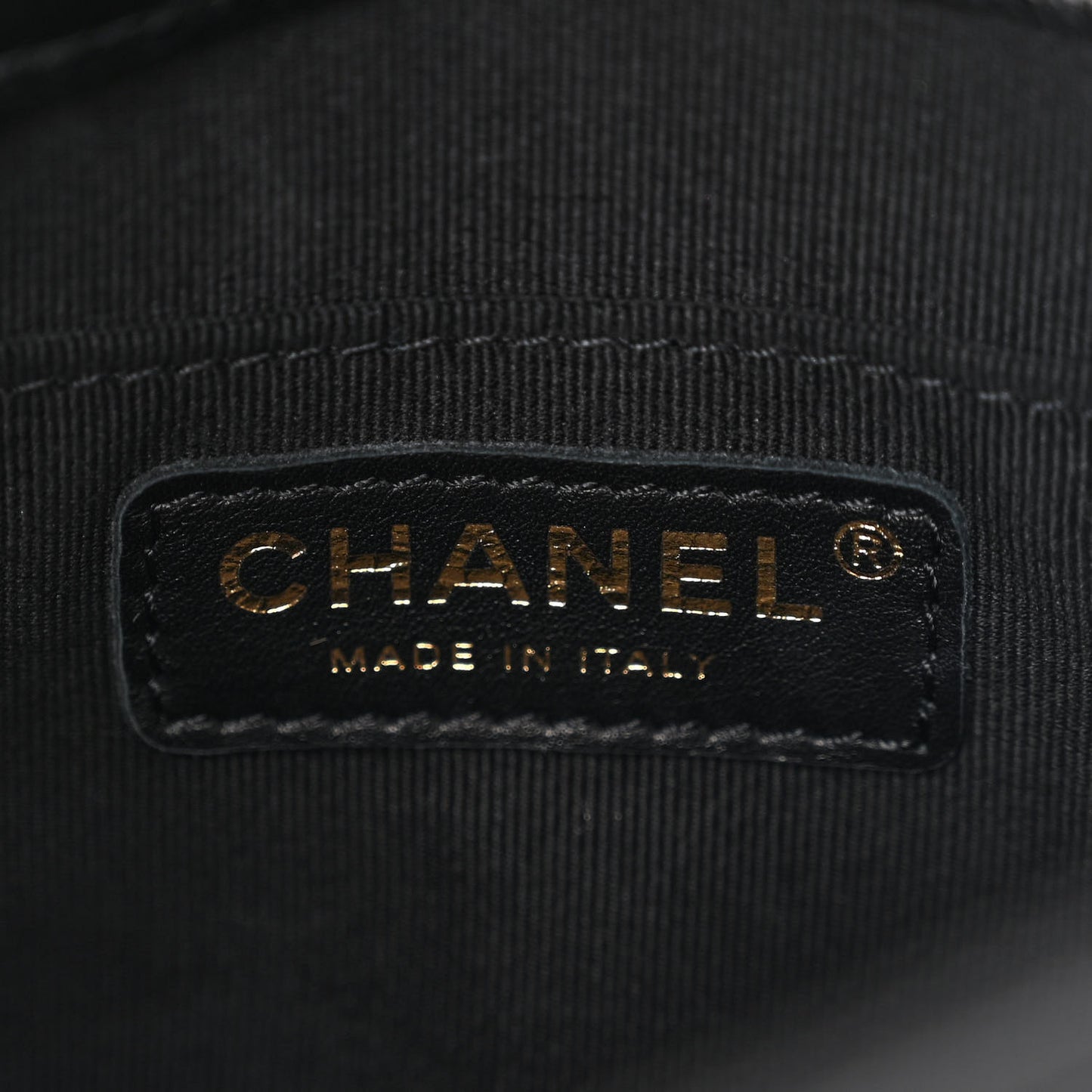 Shiny Caviar Quilted Small Pockets Drawstring Backpack Black