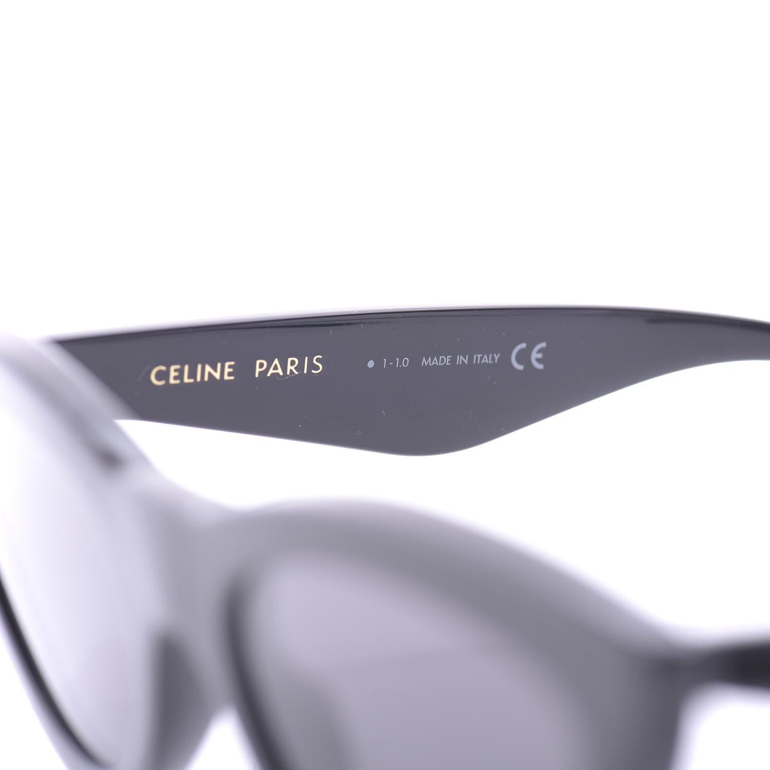 Celine Cat Eye Sunglasses CL4019IN Black 7 of 9