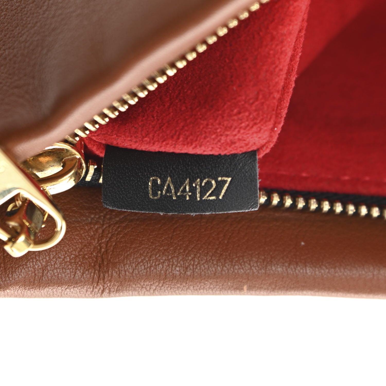 Louis Vuitton Monogram Tuileries Pochette Caramel 7 of 7