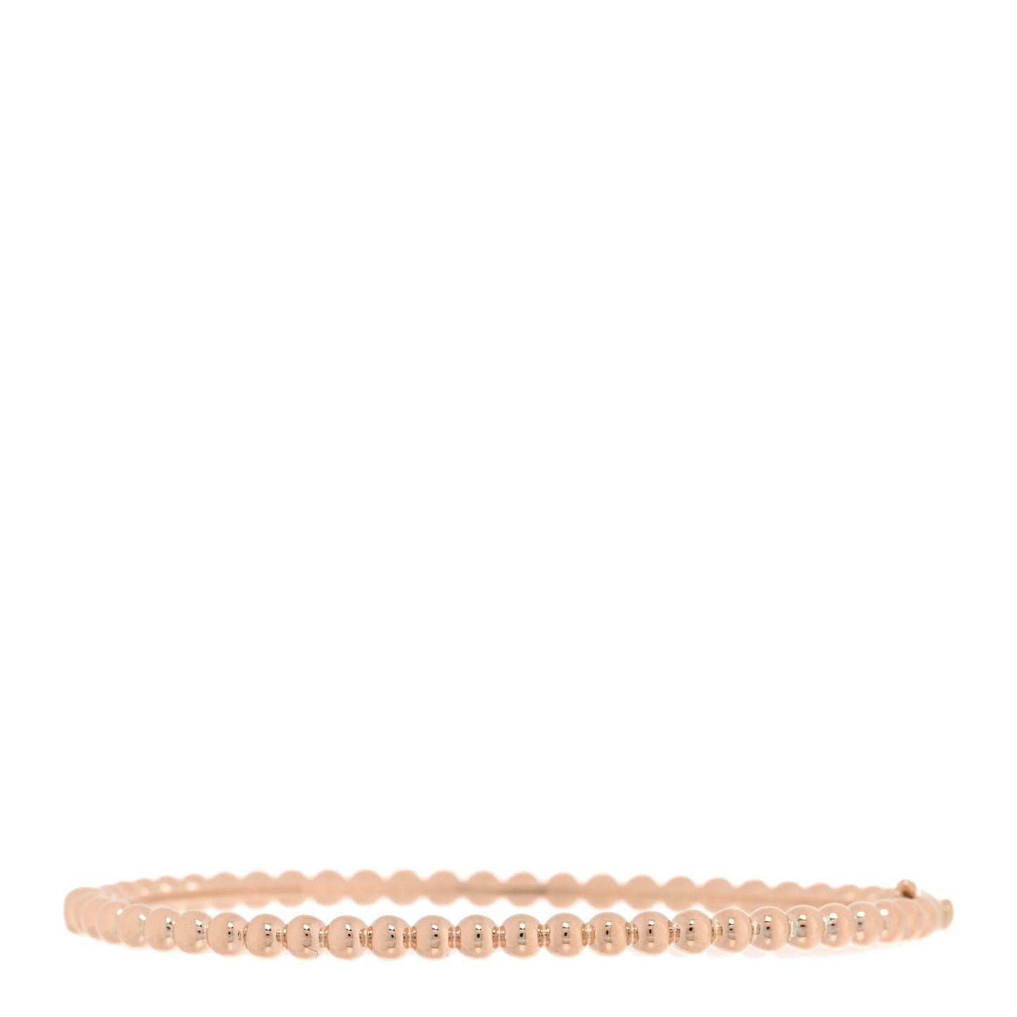 18K Rose Gold Perlee Pearls of Gold Bracelet M