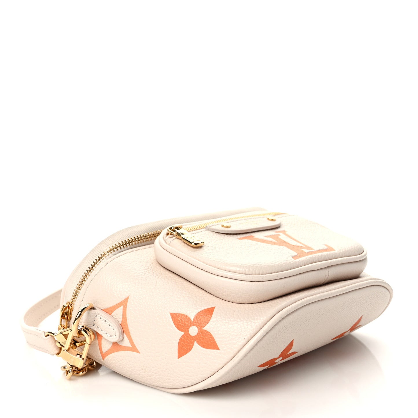 Empreinte Monogram Giant Mini By The Pool Bumbag Cream Saffron