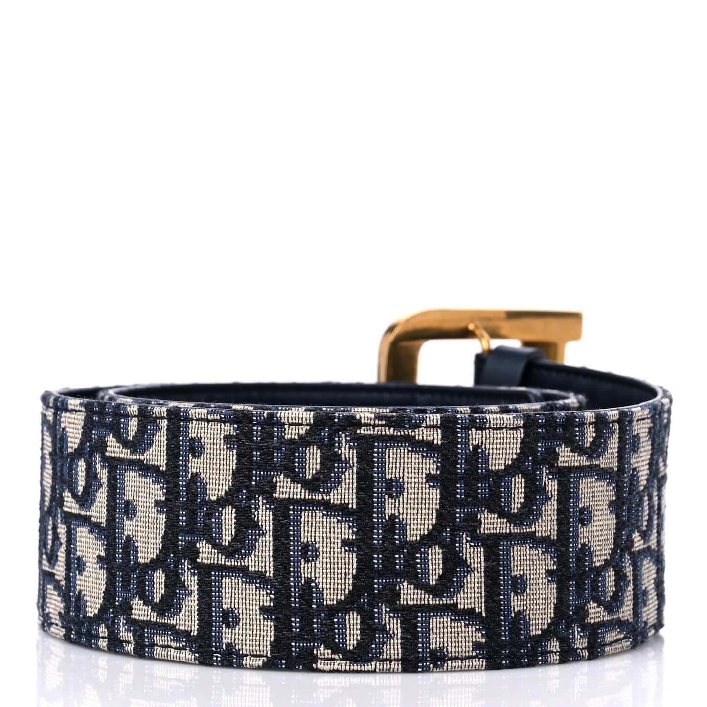 Oblique Diorquake Belt 75 Blue Multi