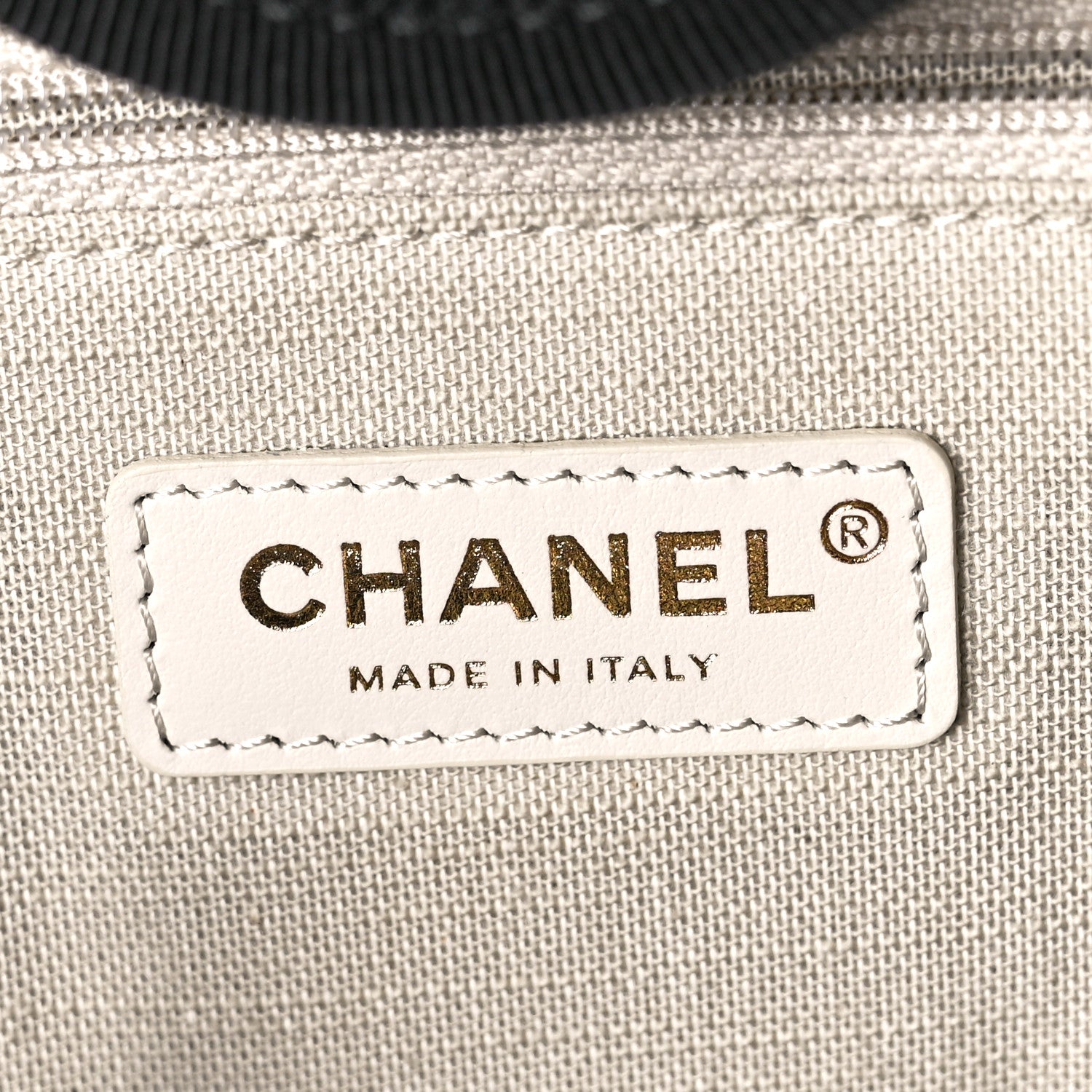 Chanel Mixed Fibers Medium Deauville Tote Black 7 of 13