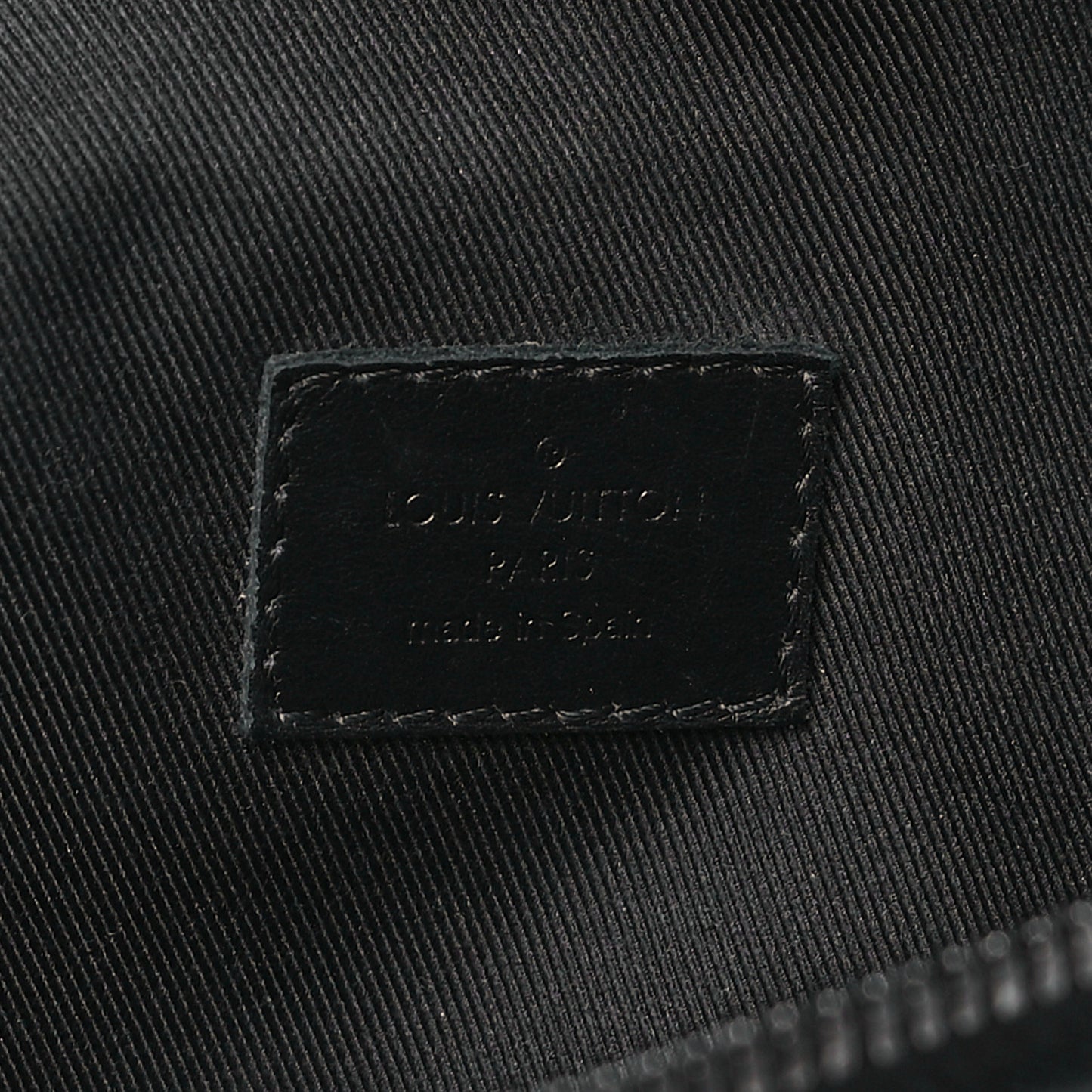 Calfskin Monogram Shadow Discovery Bumbag Black