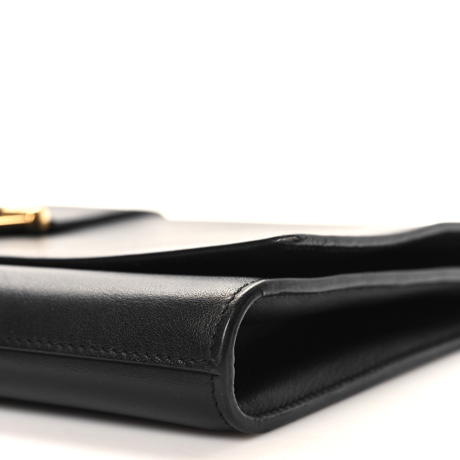 Saint Laurent Calfskin Classic Y Ligne Clutch Black 9 of 11