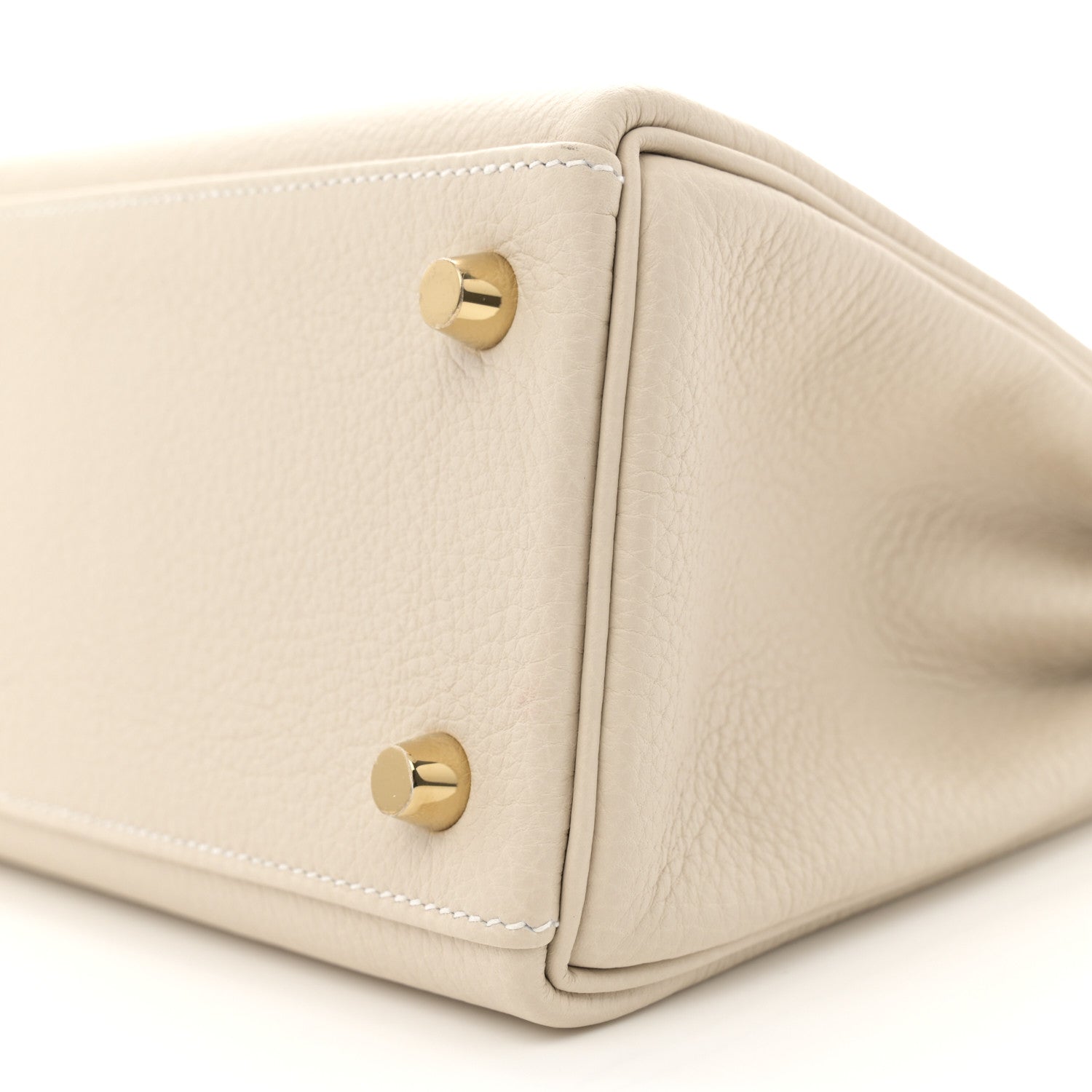 Hermes Togo Kelly Retourne 25 Craie 10 of 11