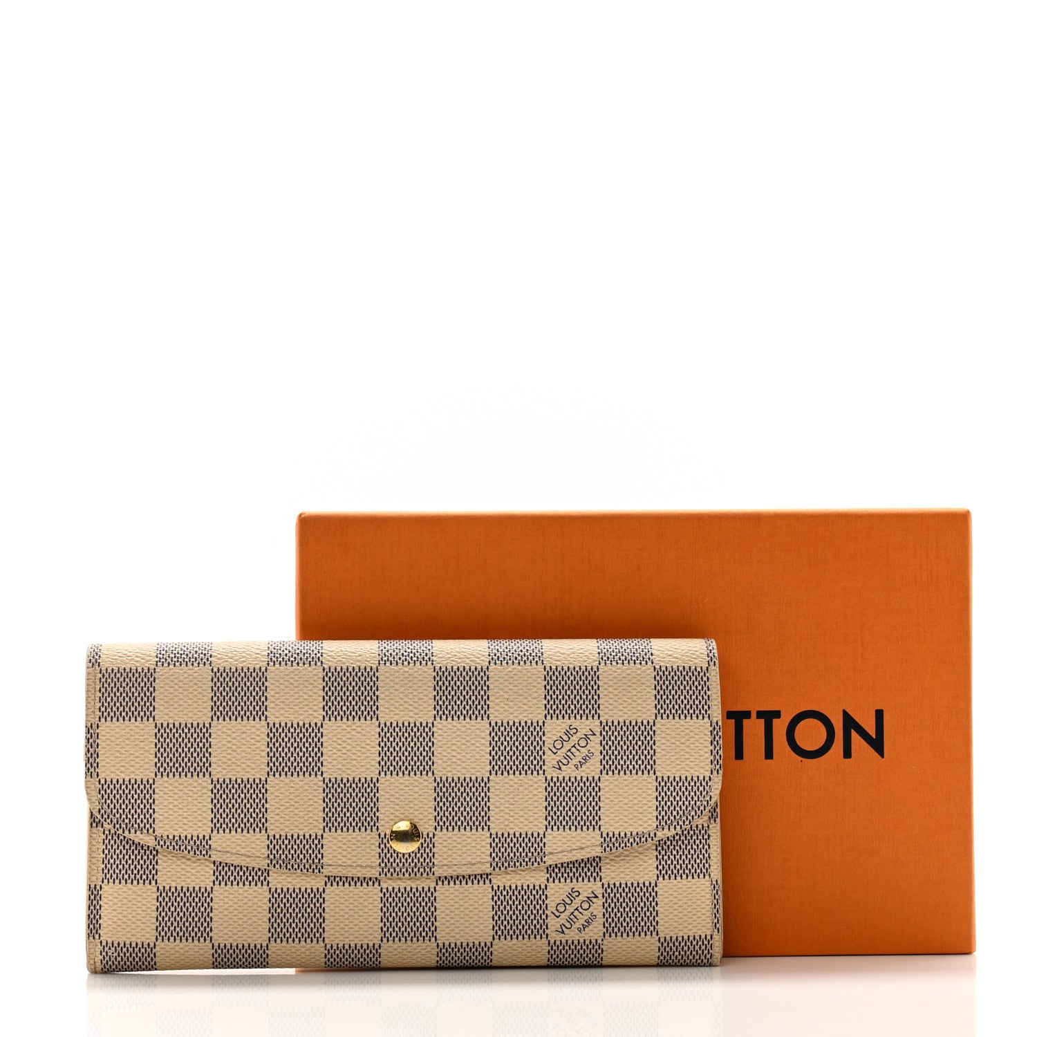 Louis Vuitton Damier Azur Emilie Wallet 12 of 12