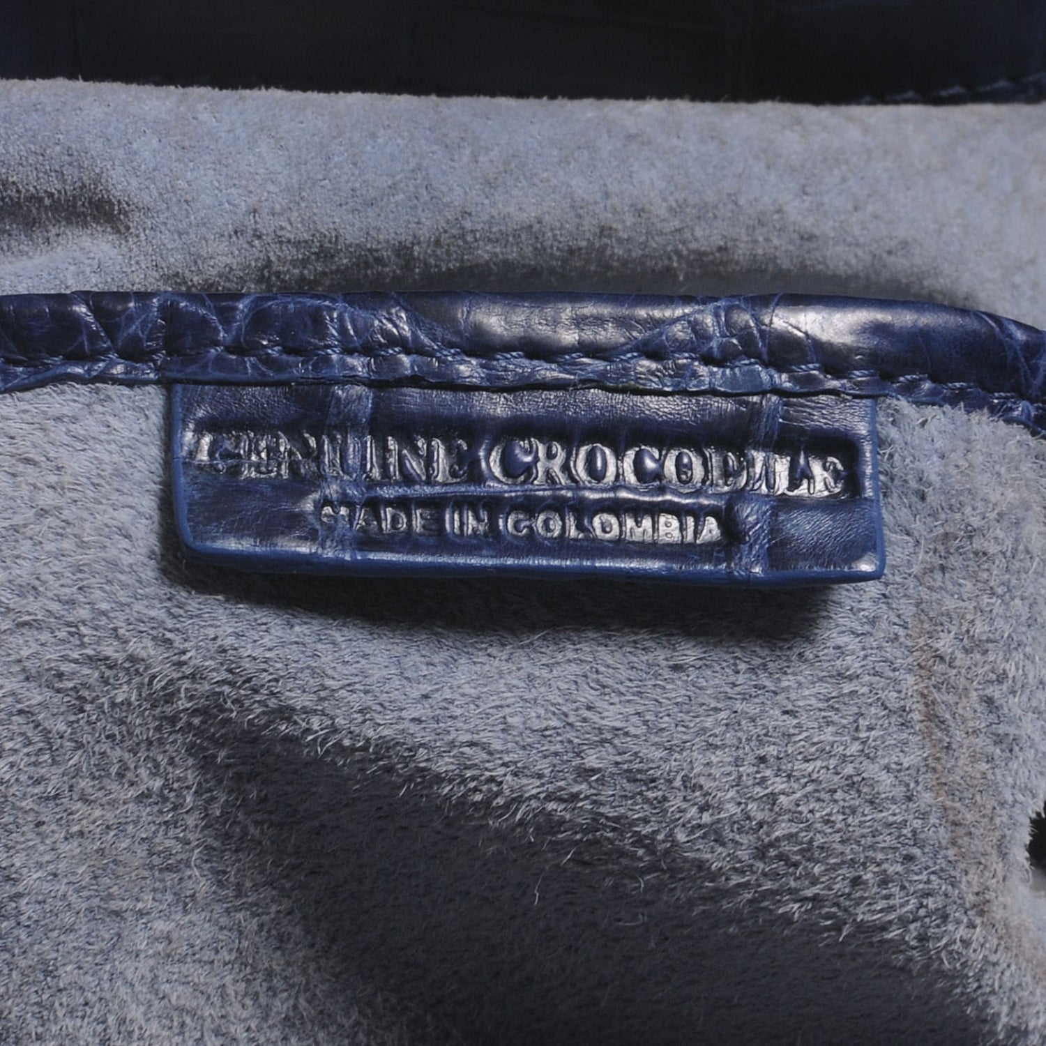 Nancy Gonzalez Crocodile Bag Blue 8 of 8