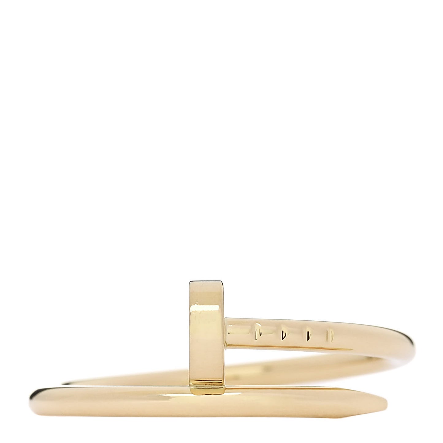 18K Yellow Gold Small Juste Un Clou Ring 58 8.5