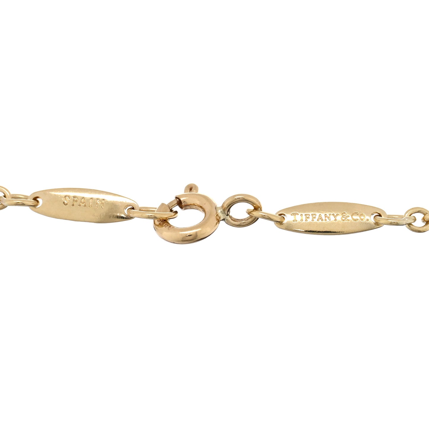 18K Yellow Gold Mini Elsa Peretti Alphabet W Bracelet