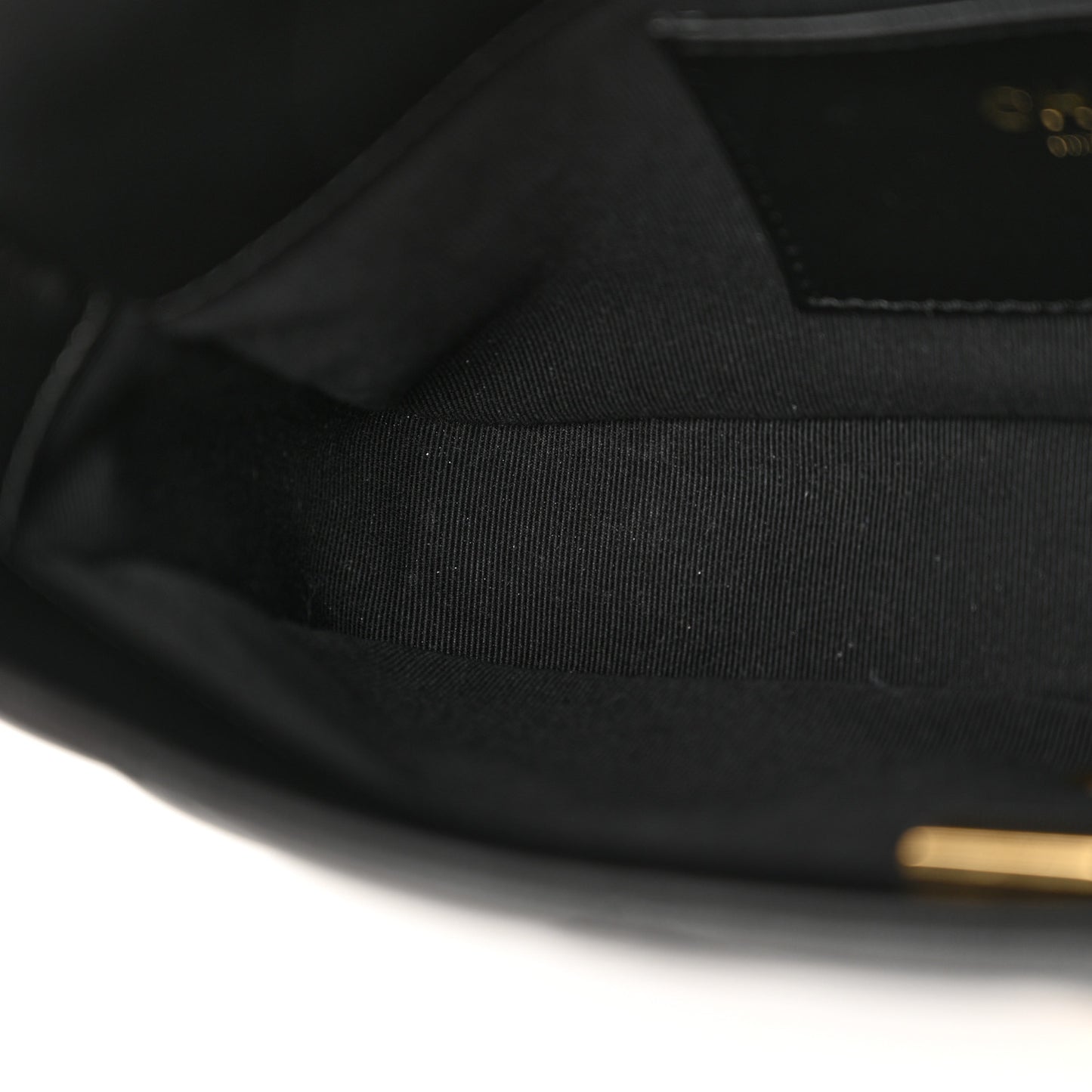 Lambskin Quilted Flap Black
