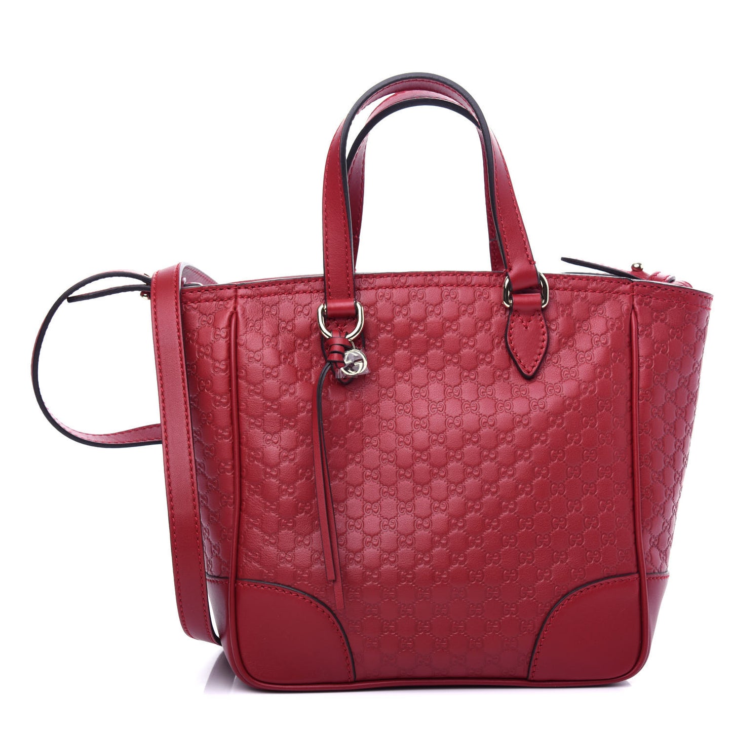 Microguccissima Small Bree Tote Red