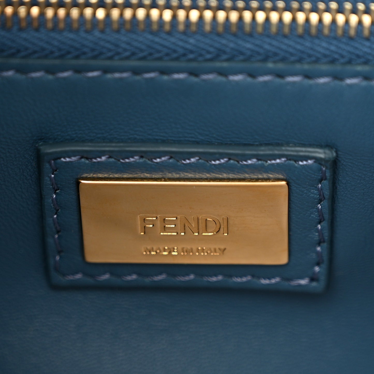 Nappa Lace Up Mini Peekaboo Iconic Satchel Cobalto