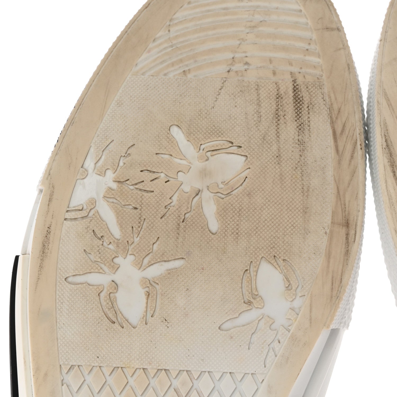 Christian Dior Technical Canvas Oblique Mens B23 Low Top Sneaker 42 White 11 of 17