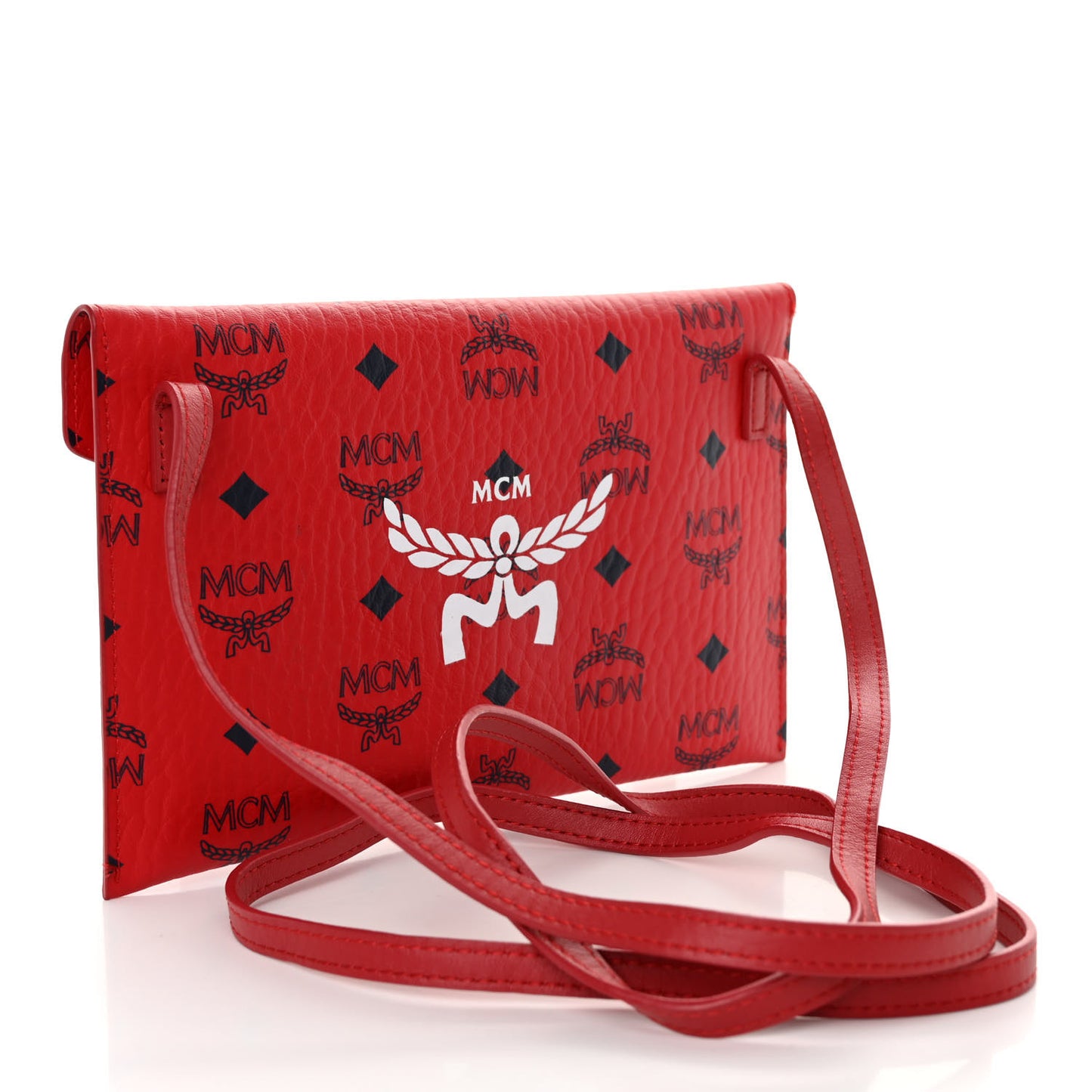Visetos Strap Wallet Red