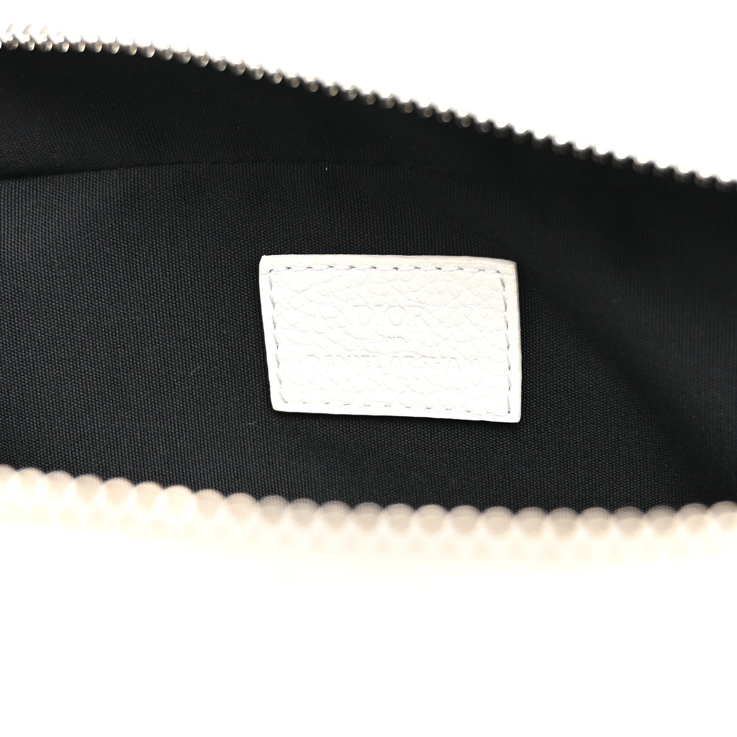 Christian Dior X DANIEL ARSHAM Grained Calfskin Safari Messenger Bag White 6 of 15