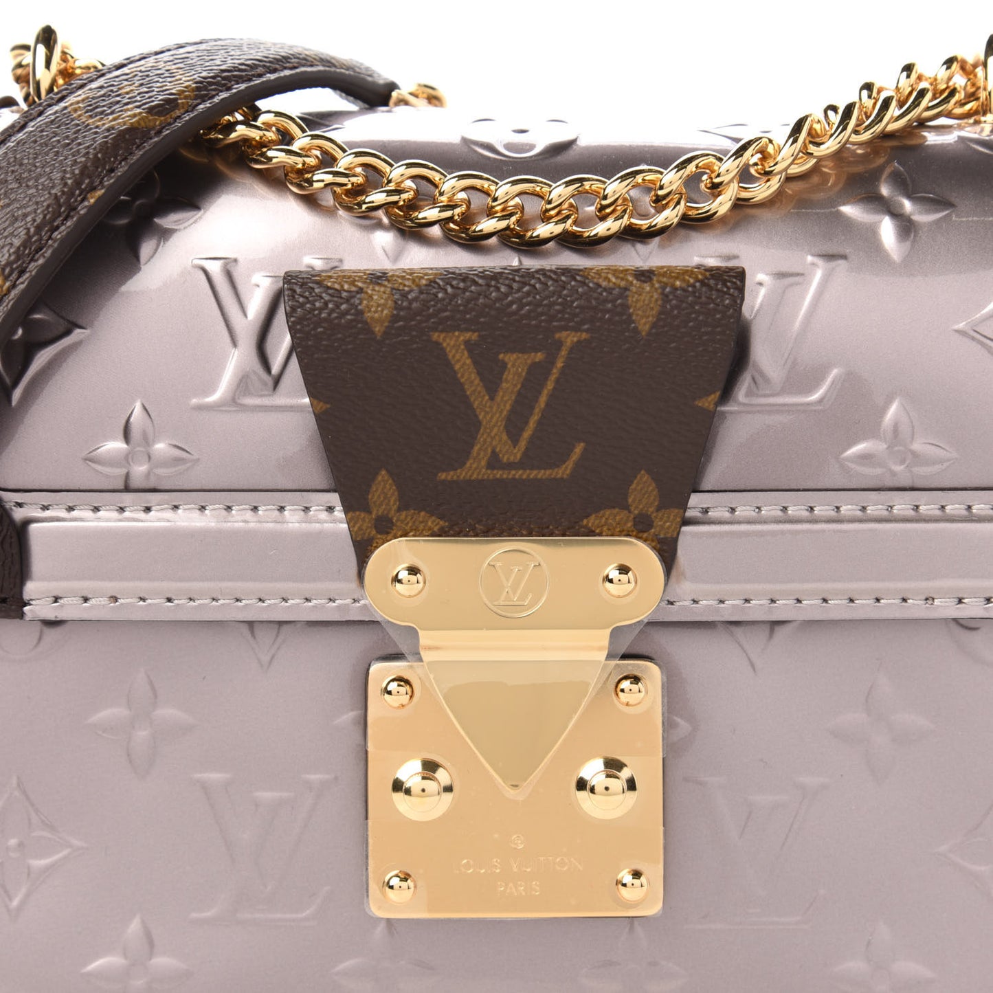 Vernis Epi Monogram Wynwood Metallic Taupe Grey
