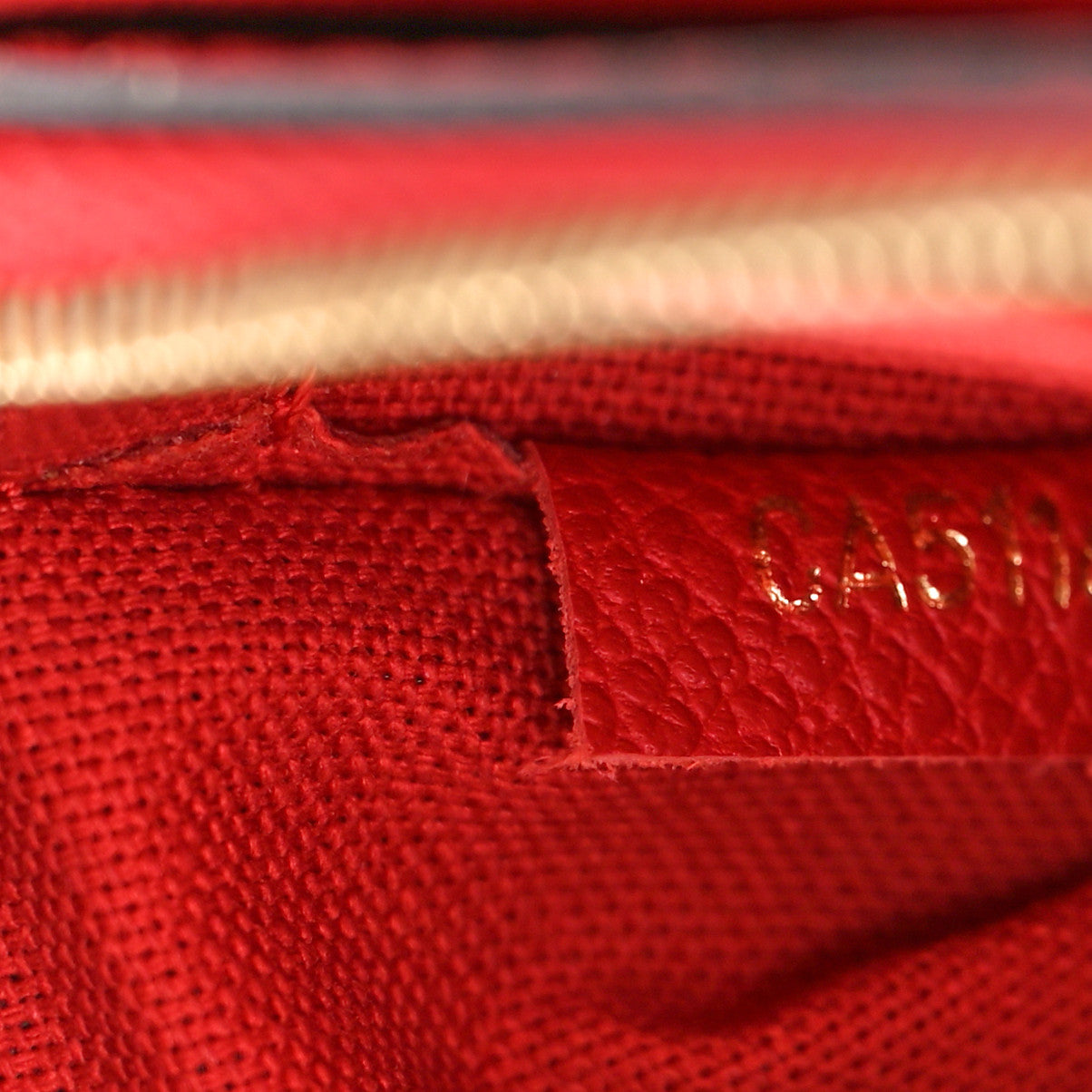 Monogram Pallas Clutch Cherry